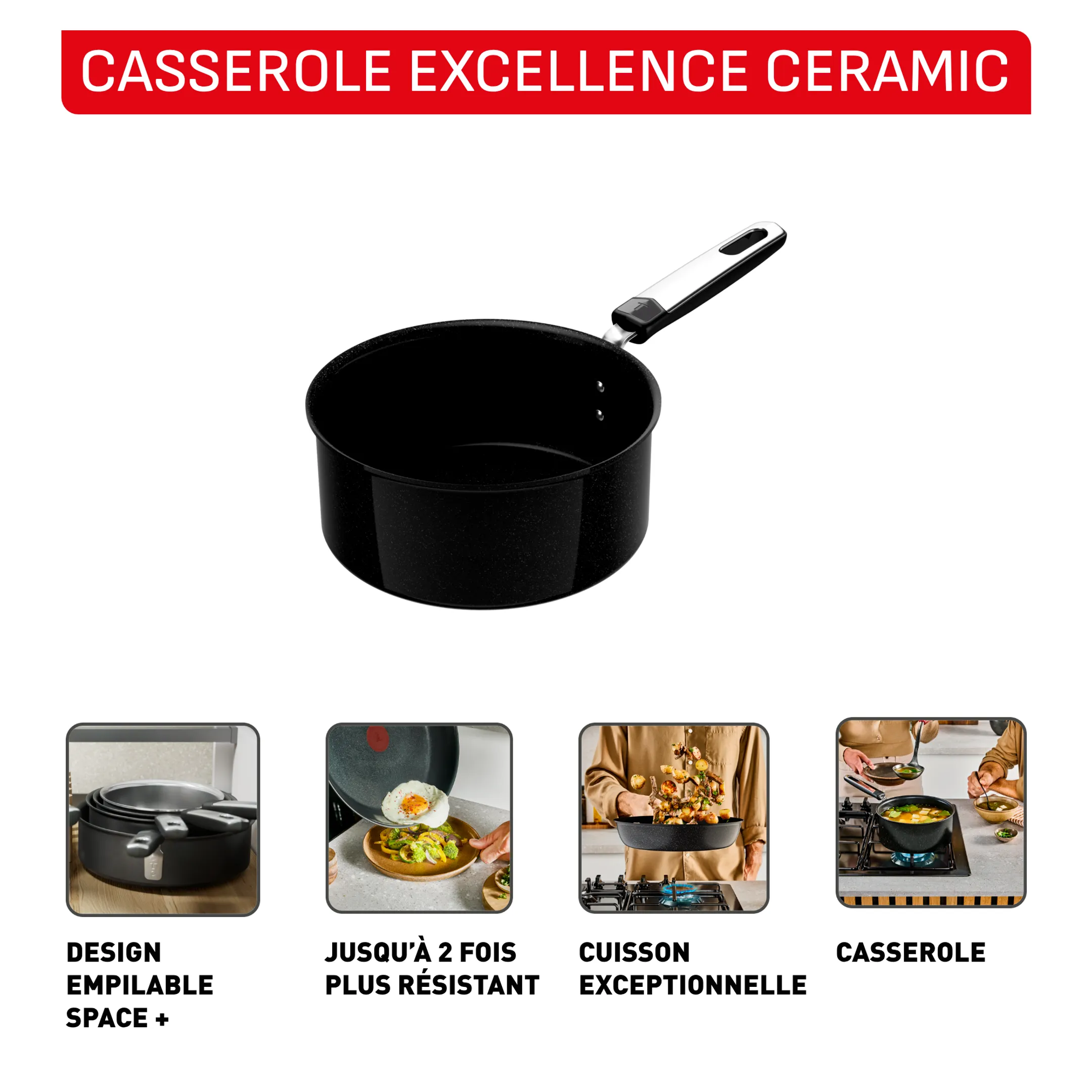 Poêlon Excellence Ceramic G2063002 - Ø20cm