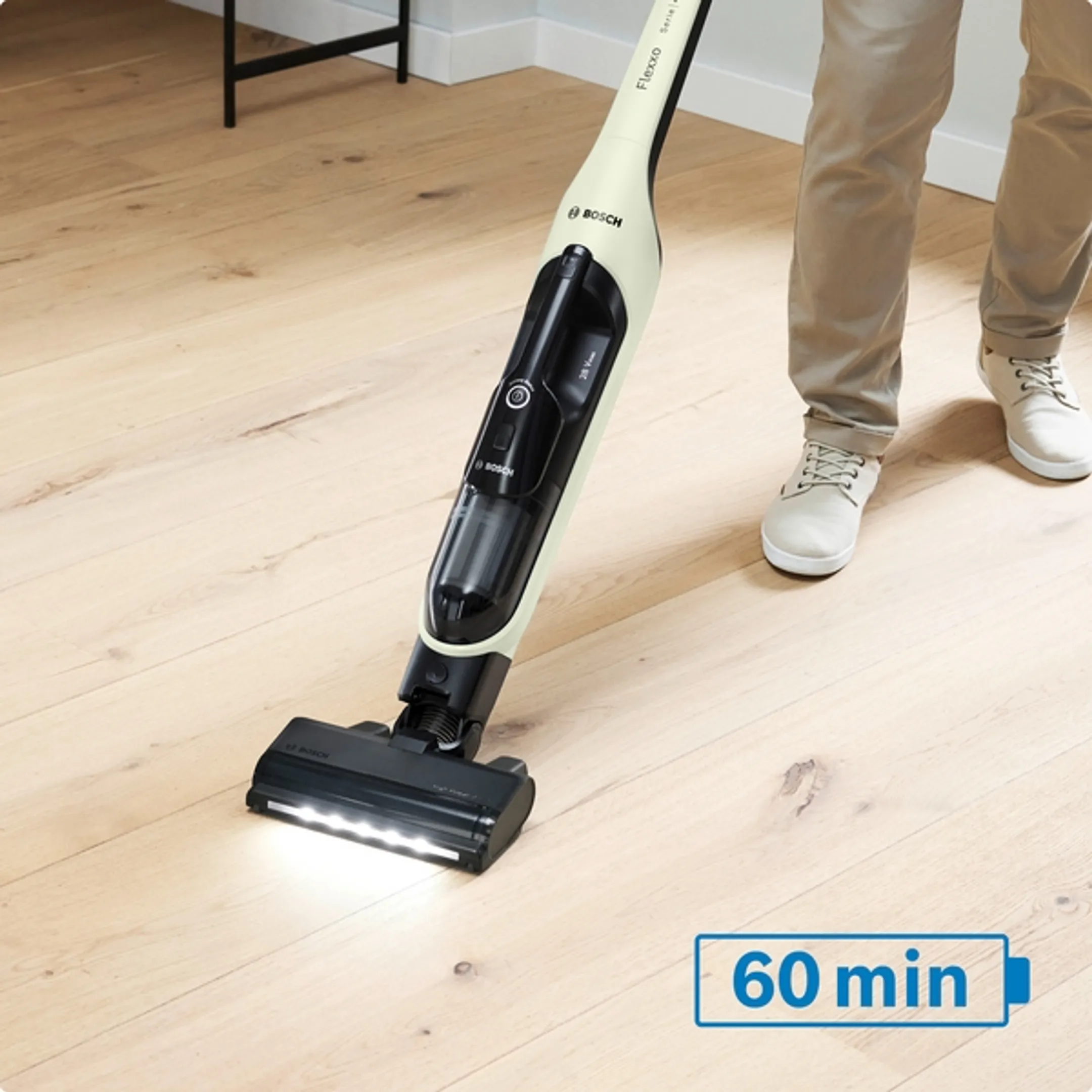Steelstofzuiger Flexxo Serie 4 28Vmax BCH4FM28