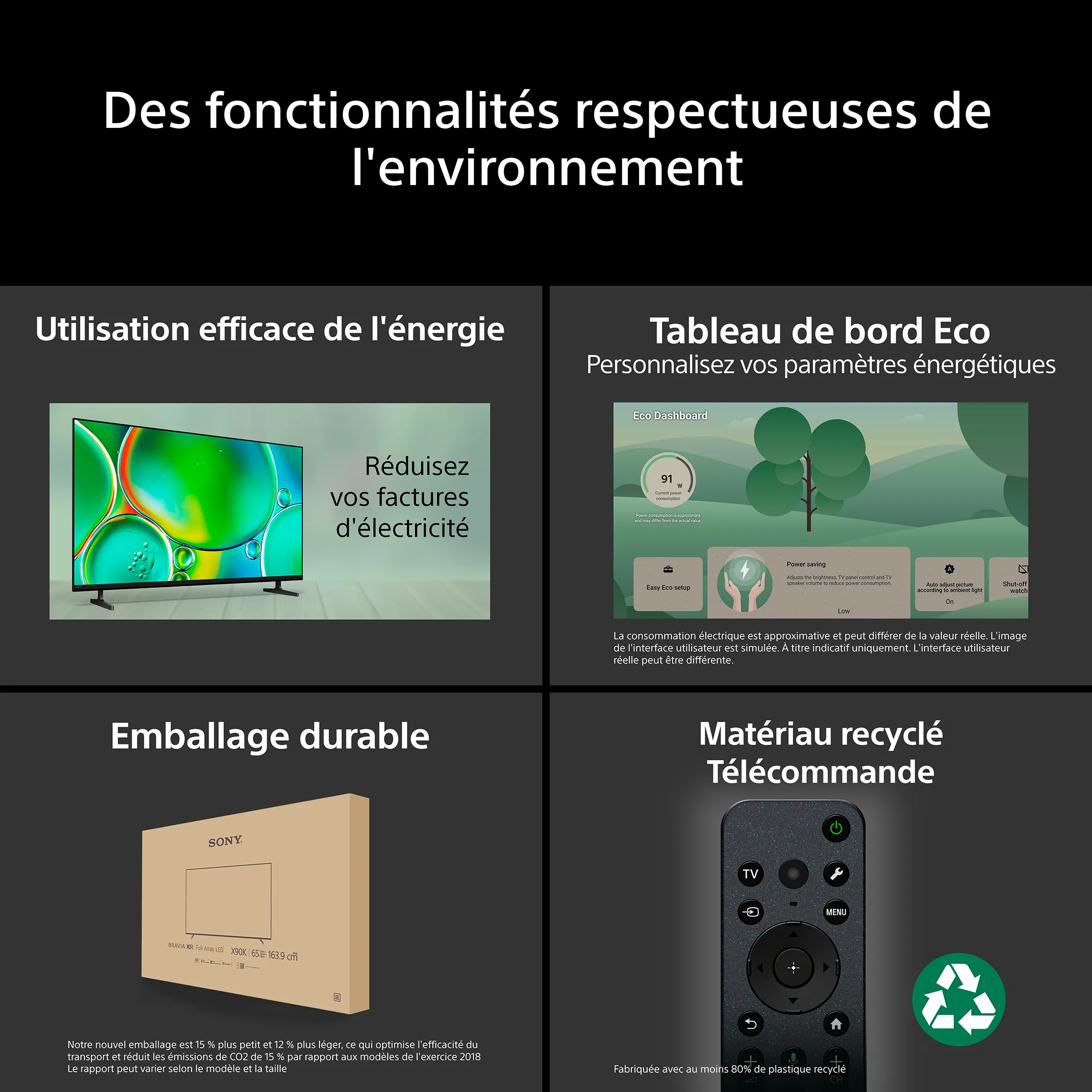 Direct LED 4K TV BRAVIA 2 || K43S25VM2PB (2026) - 43 pouces