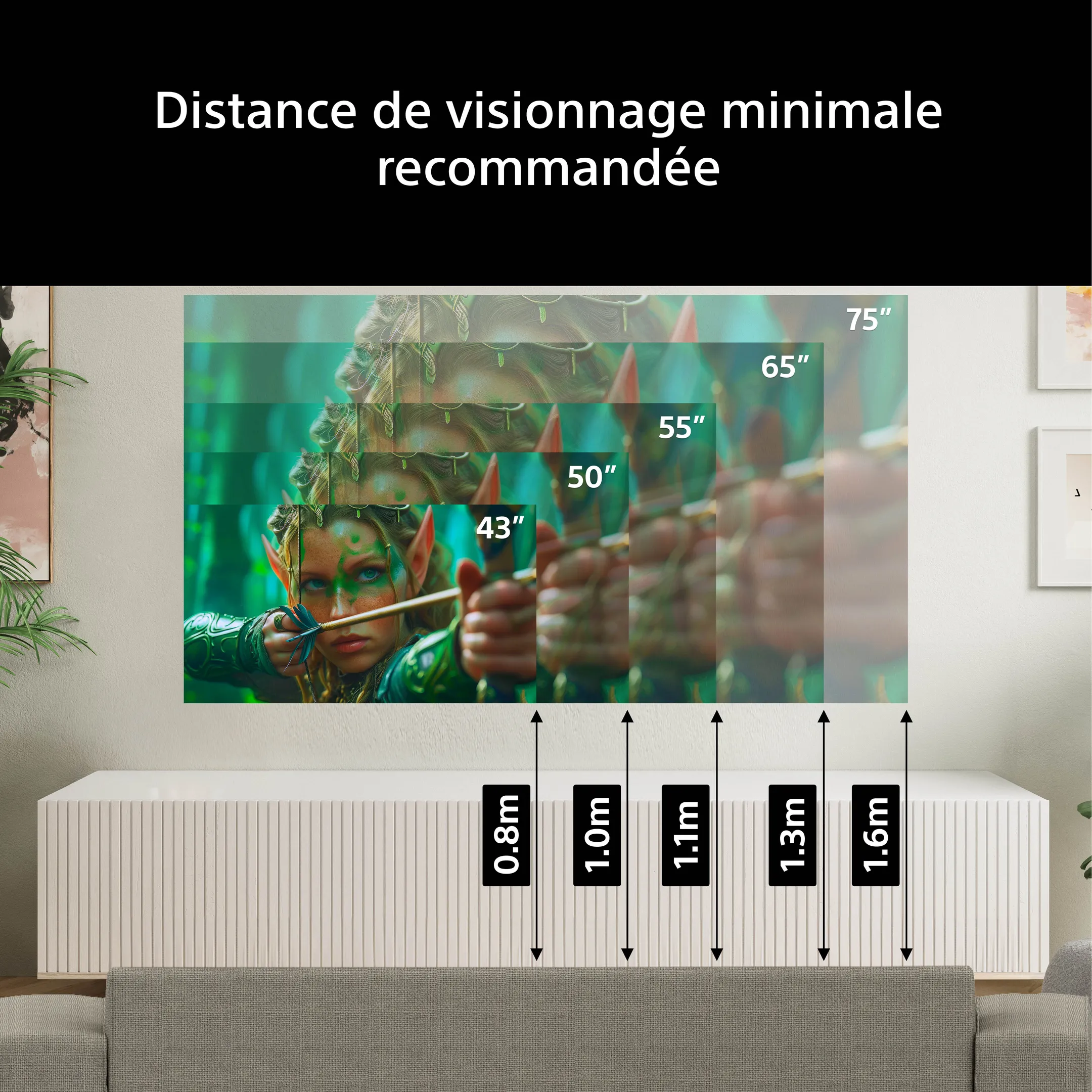 Direct LED 4K TV BRAVIA 2 || K43S25VM2PB (2026) - 43 pouces