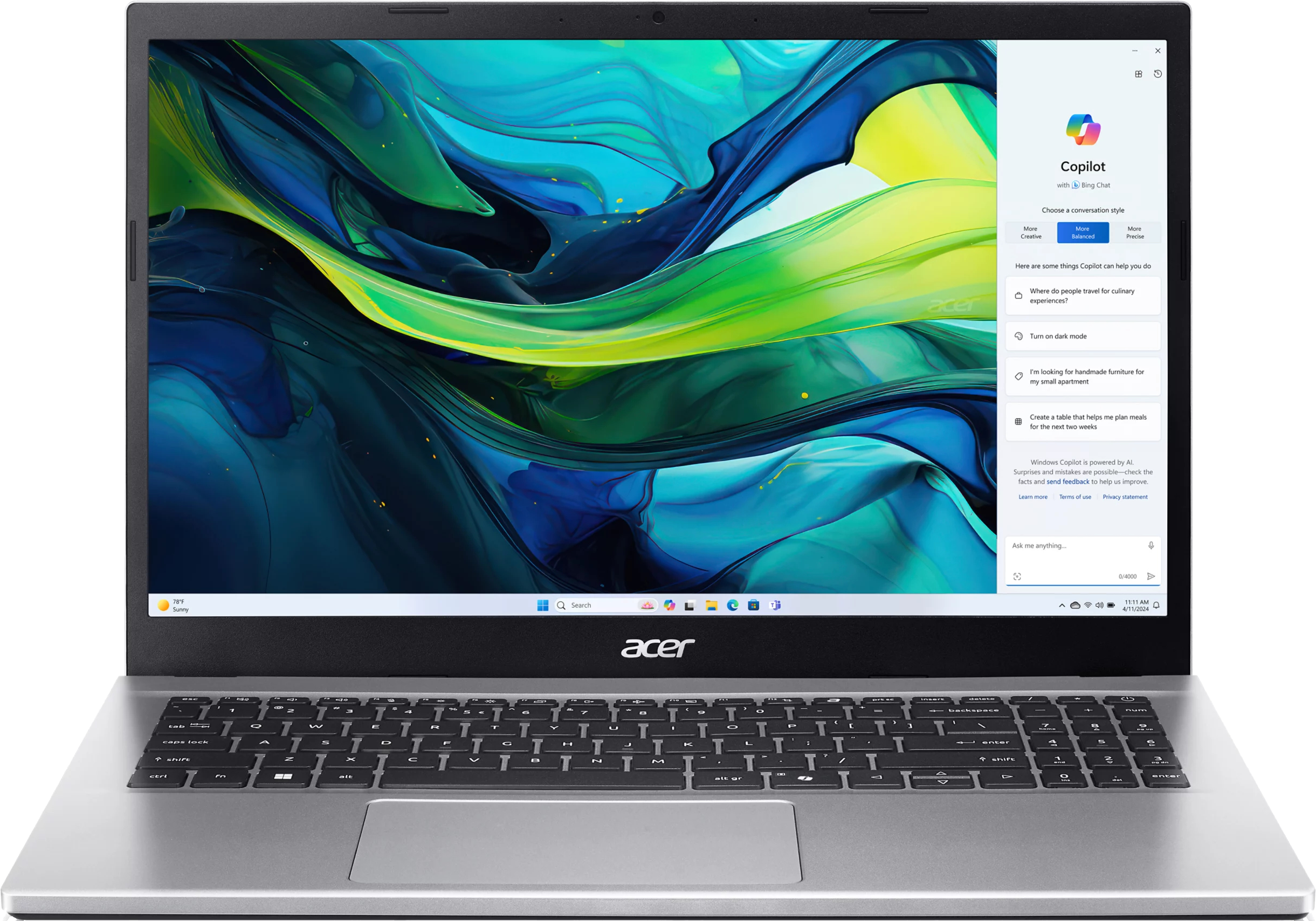 Acer Aspire Go 15 AG15-42P-R9RR