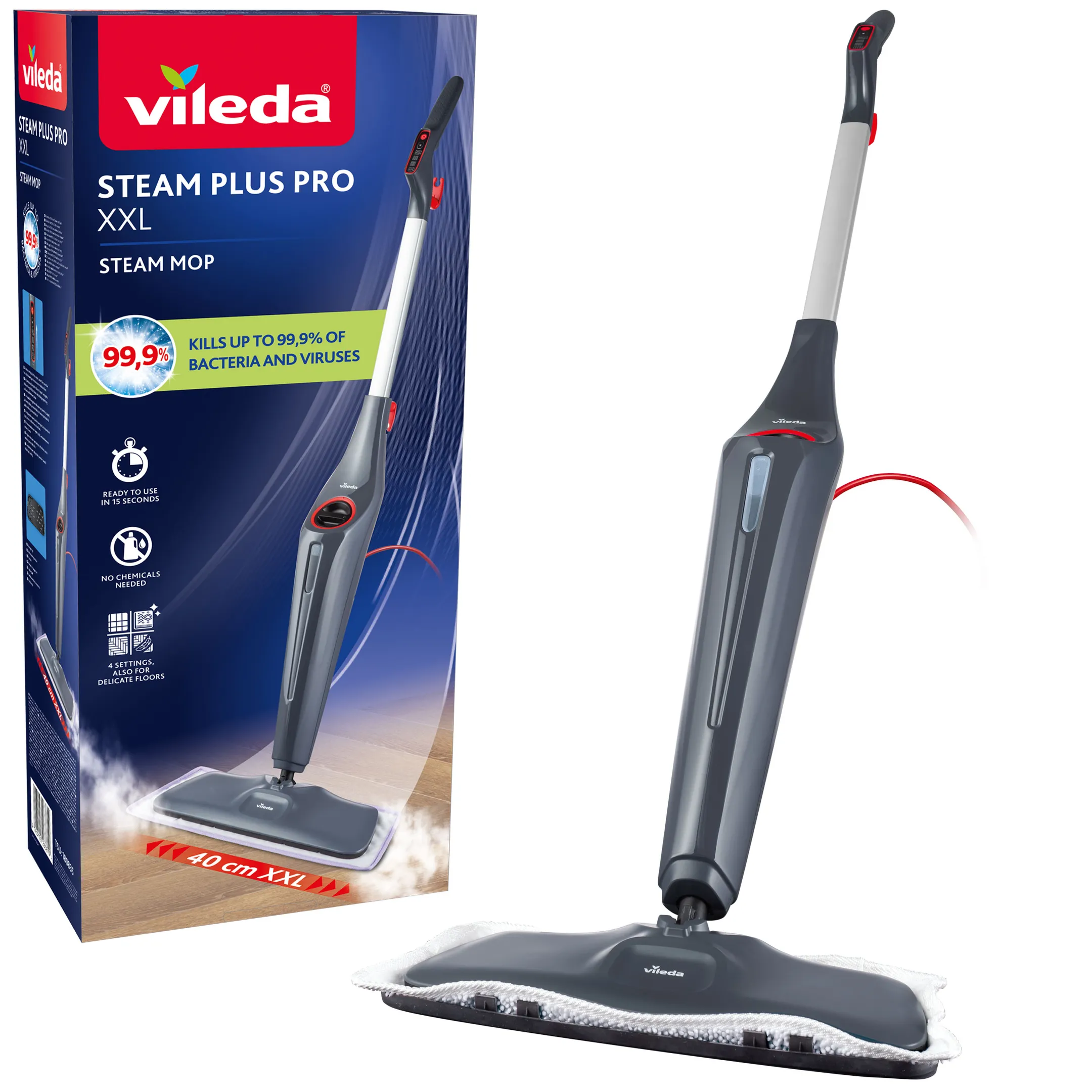 Stoomreiniger Steam Plus Pro XXL