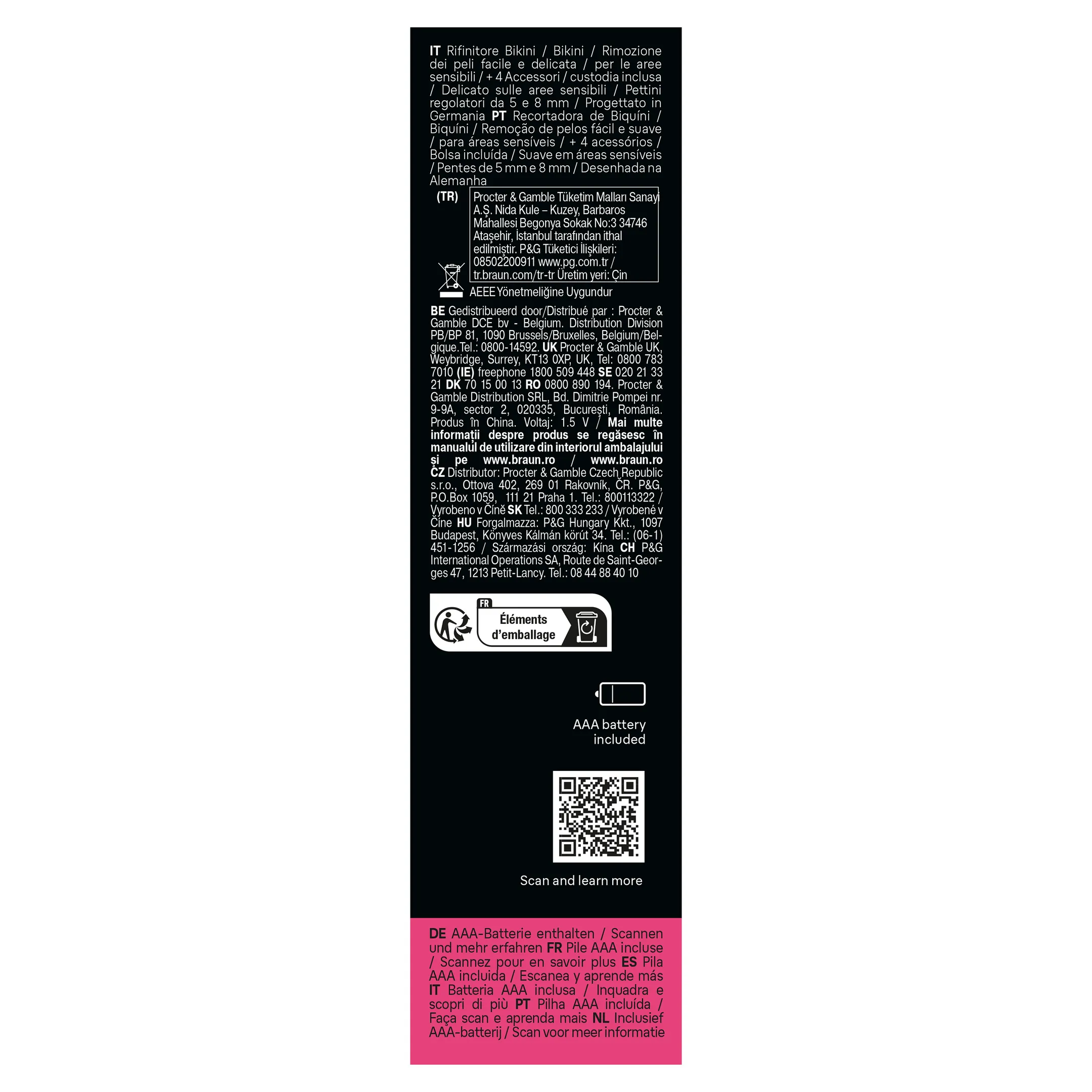 Ladyshave Silk-épil Bikini Trimmer