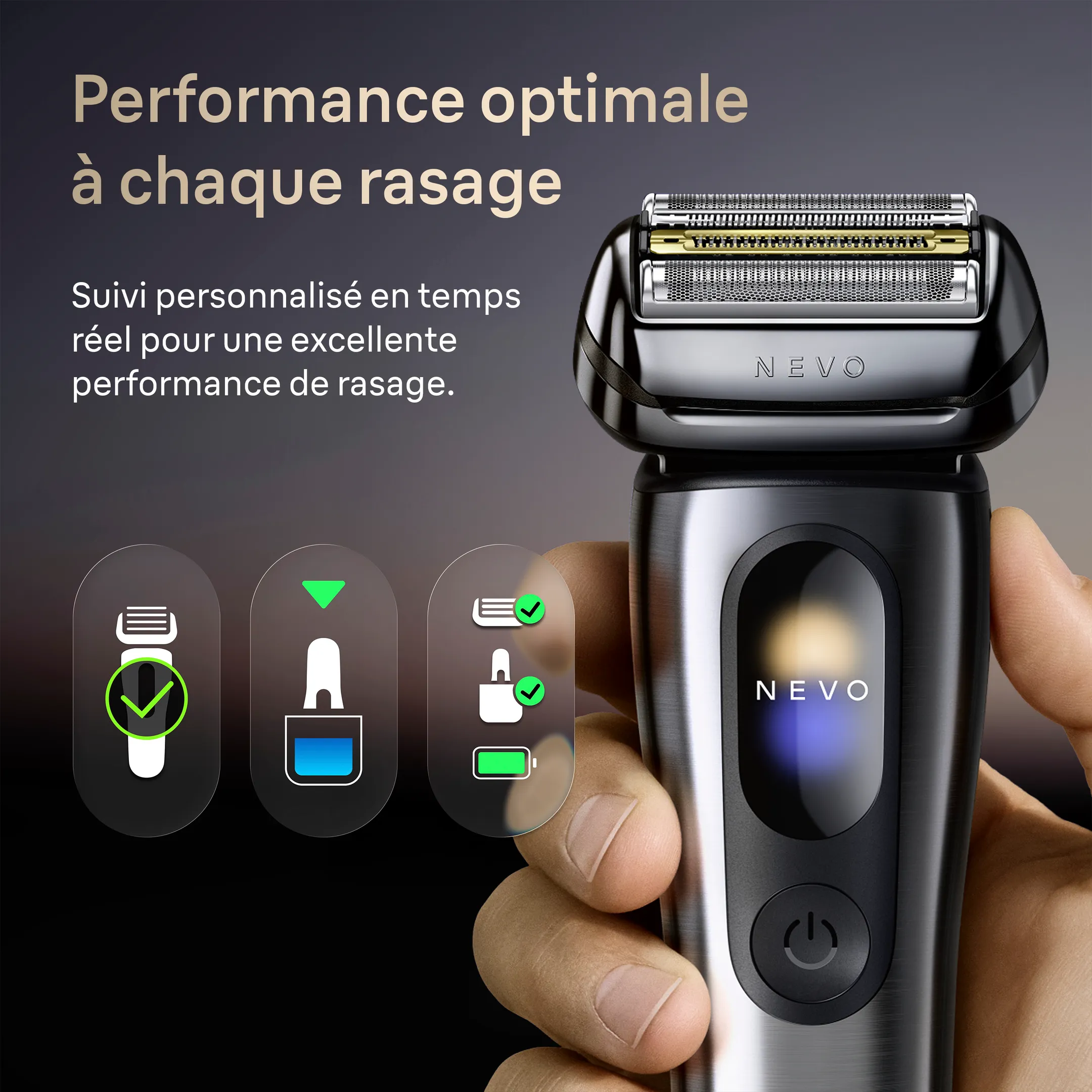 Rasoir électrique Nevo 11000C