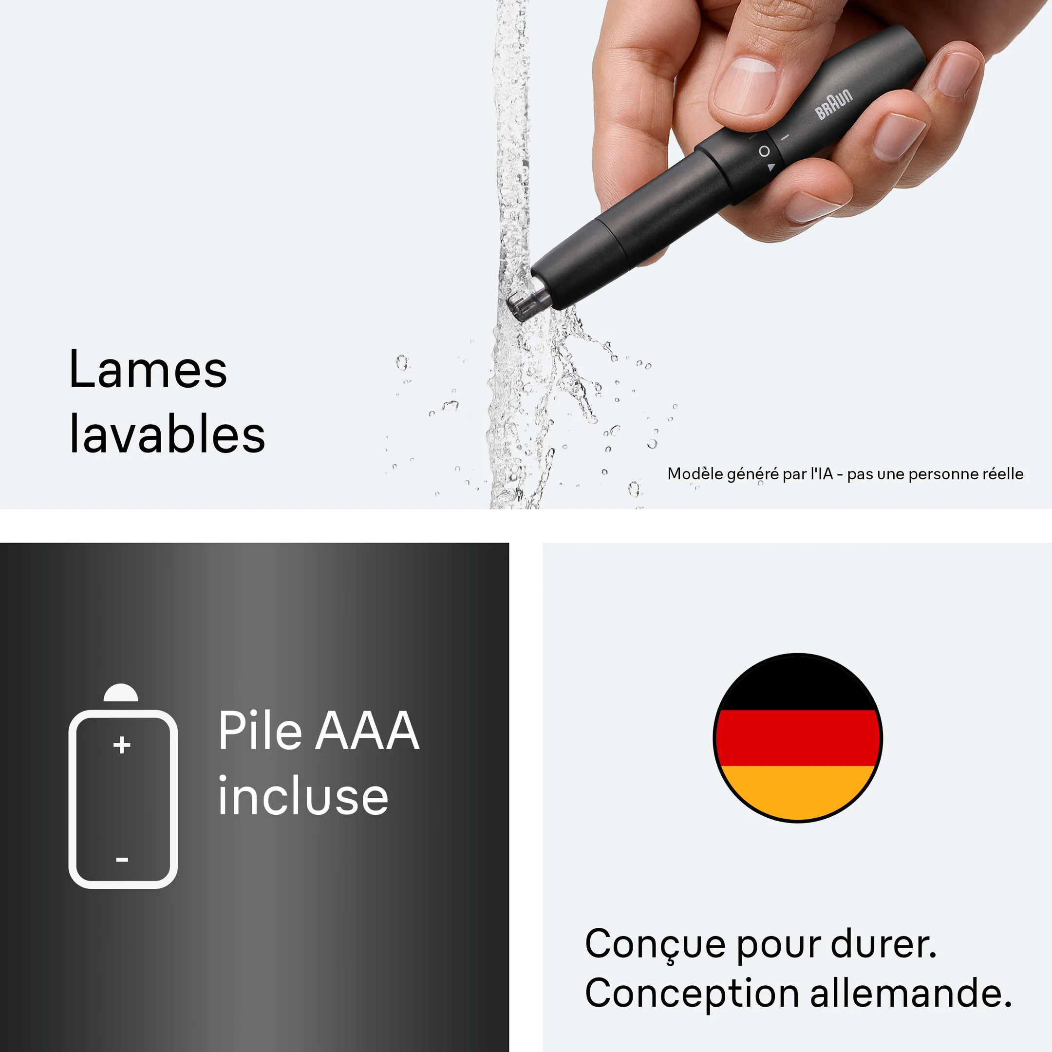 Tondeuse nez-oreilles EN20