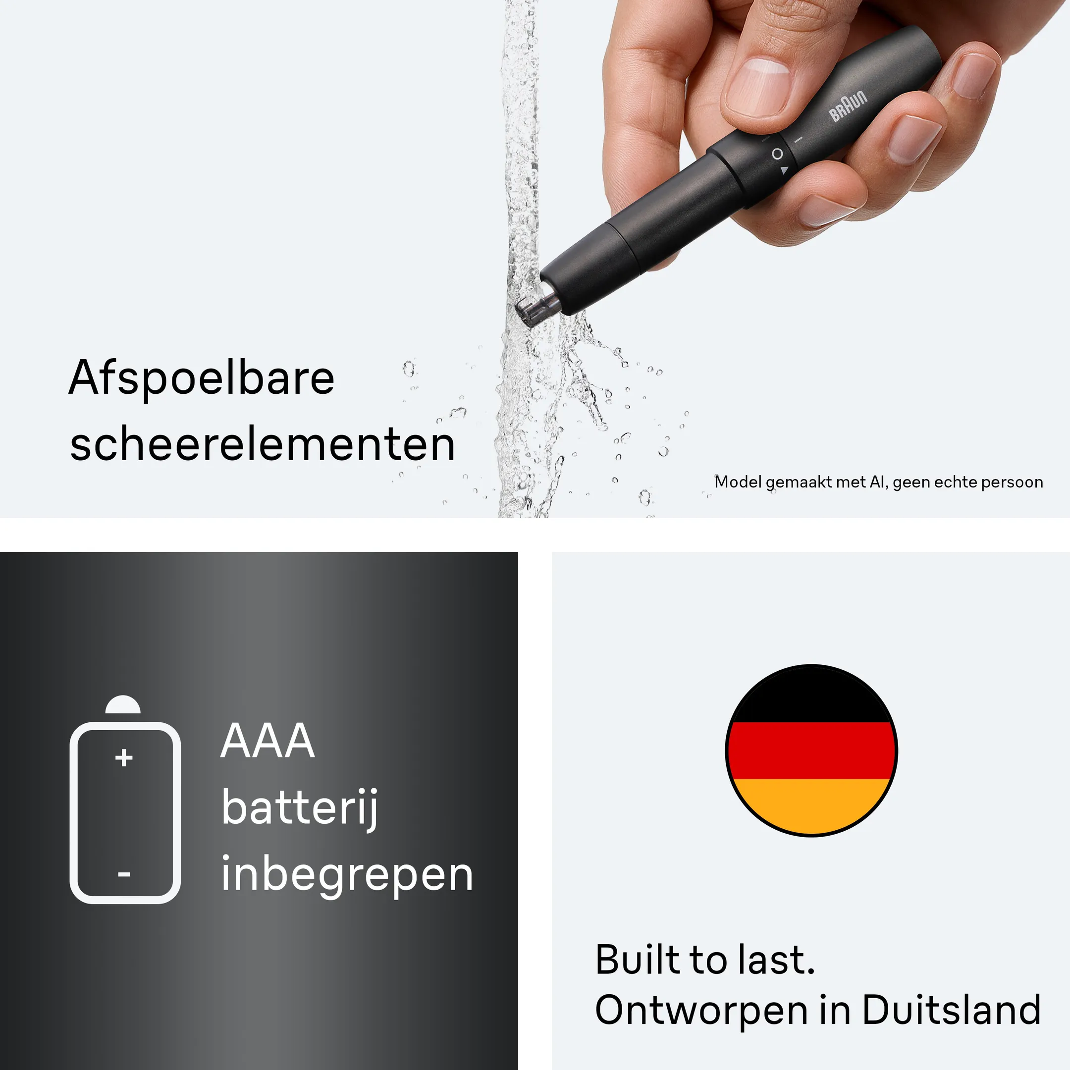 Neus- en oortrimmer EN20