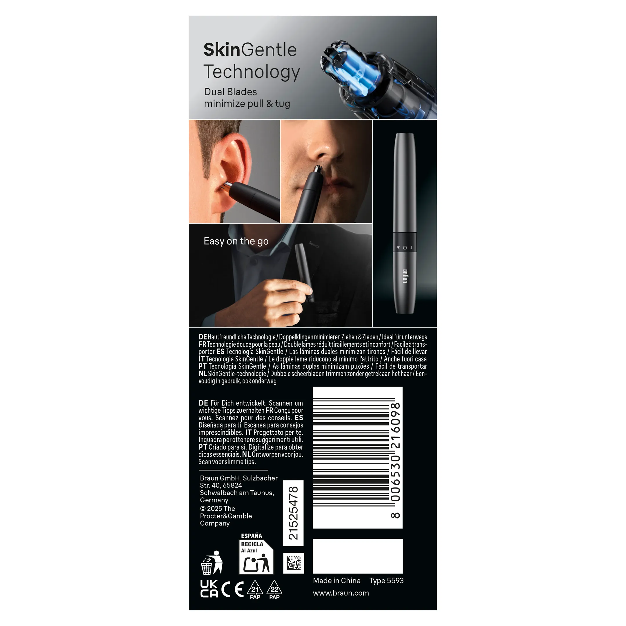 Neus- en oortrimmer EN20