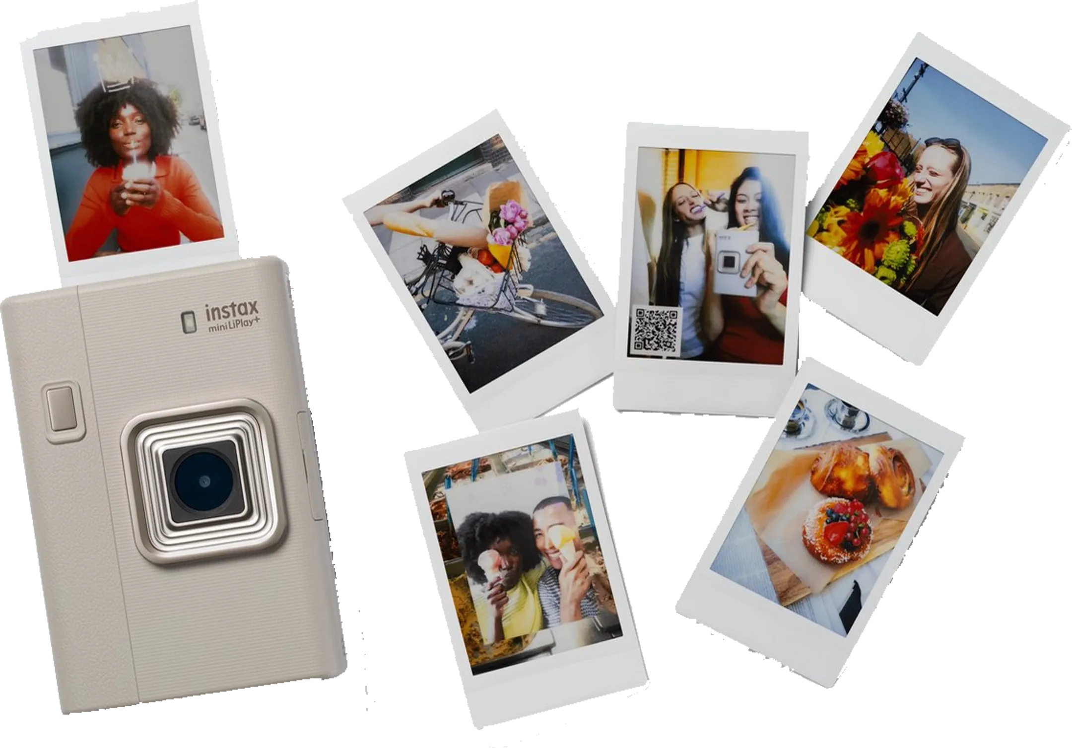 Instax mini Liplay+ Beige