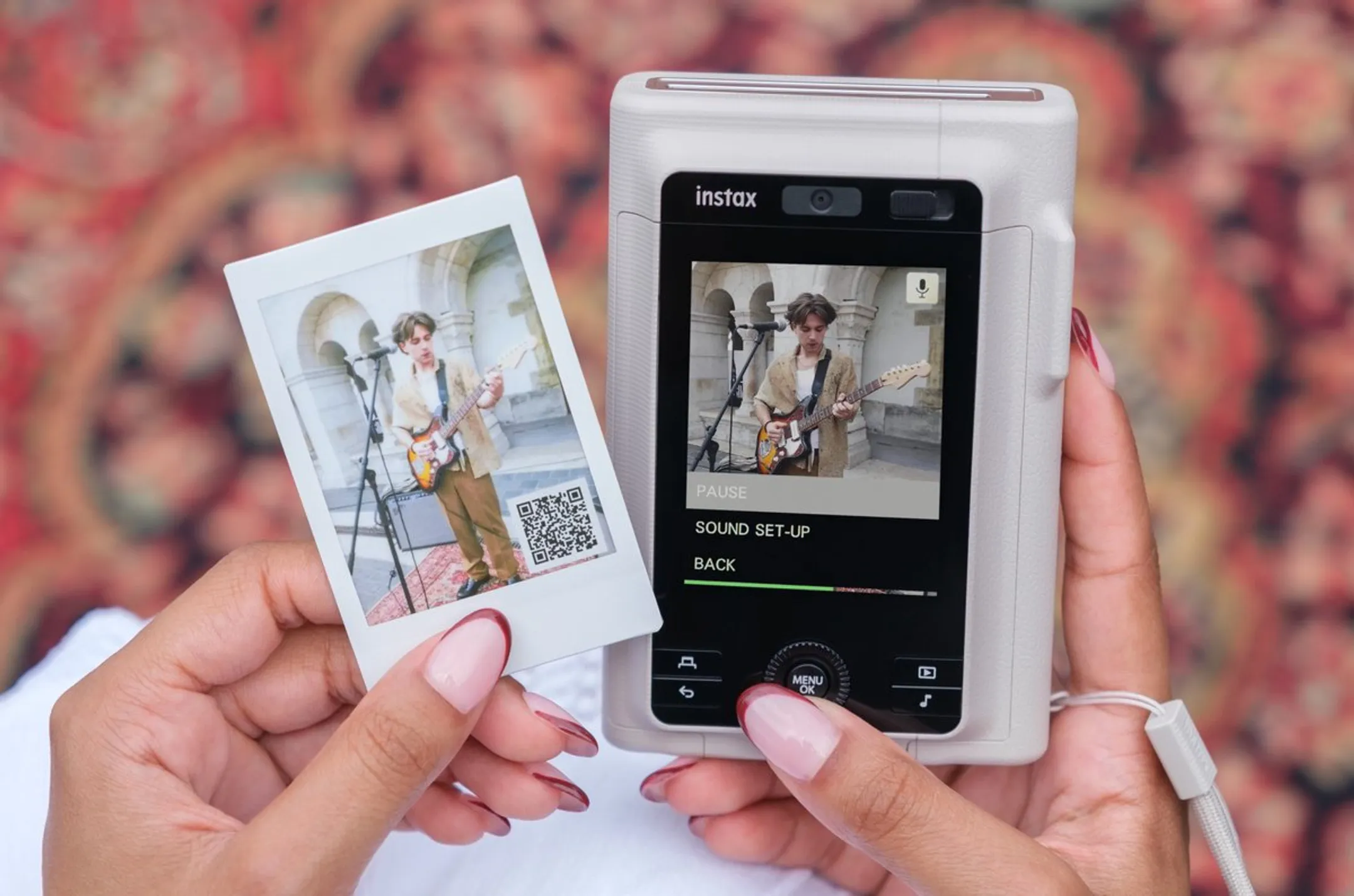 Instax mini Liplay+ Beige