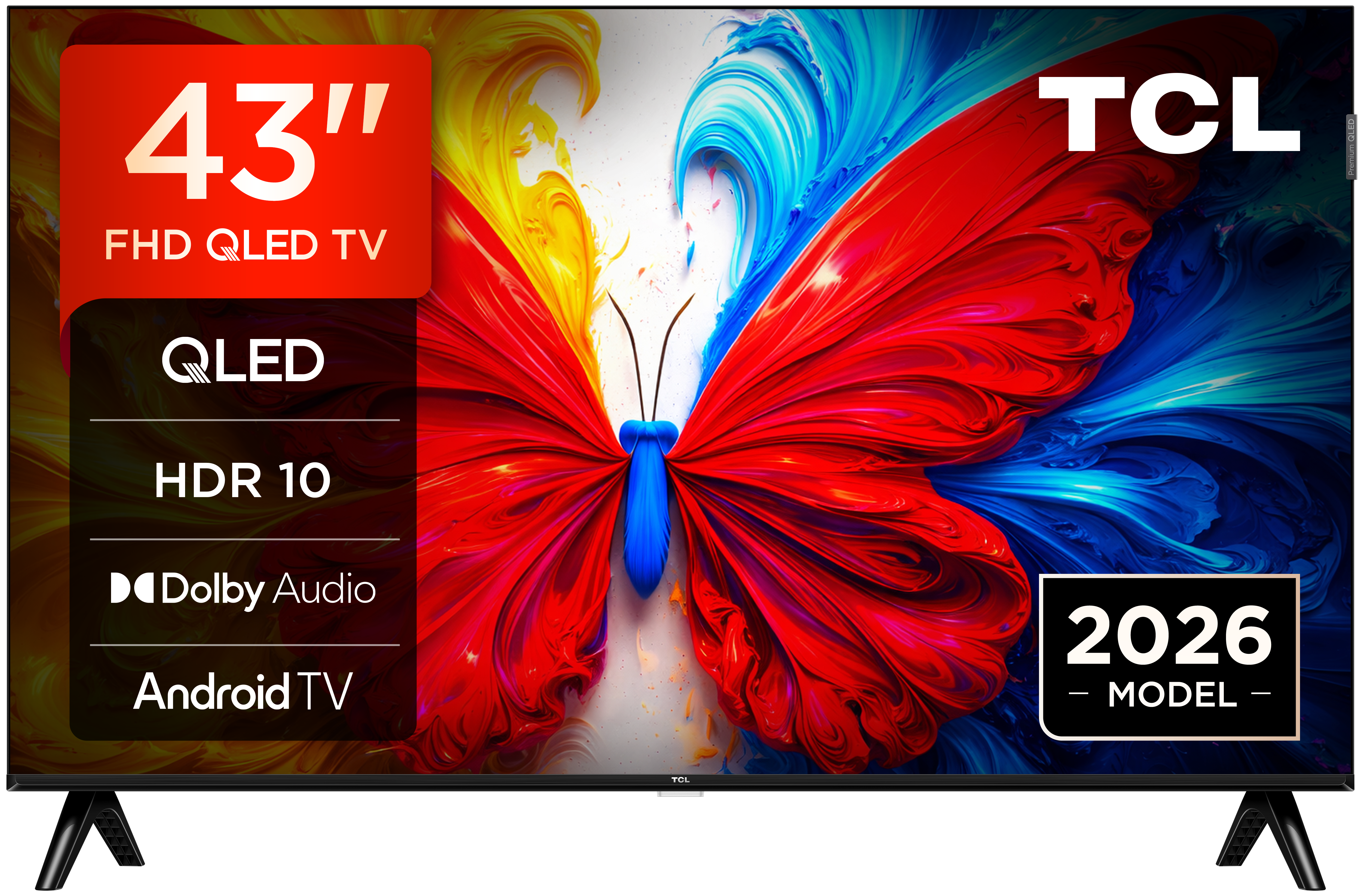 TCL QLED 43S5L TV (2026) - 43 inch