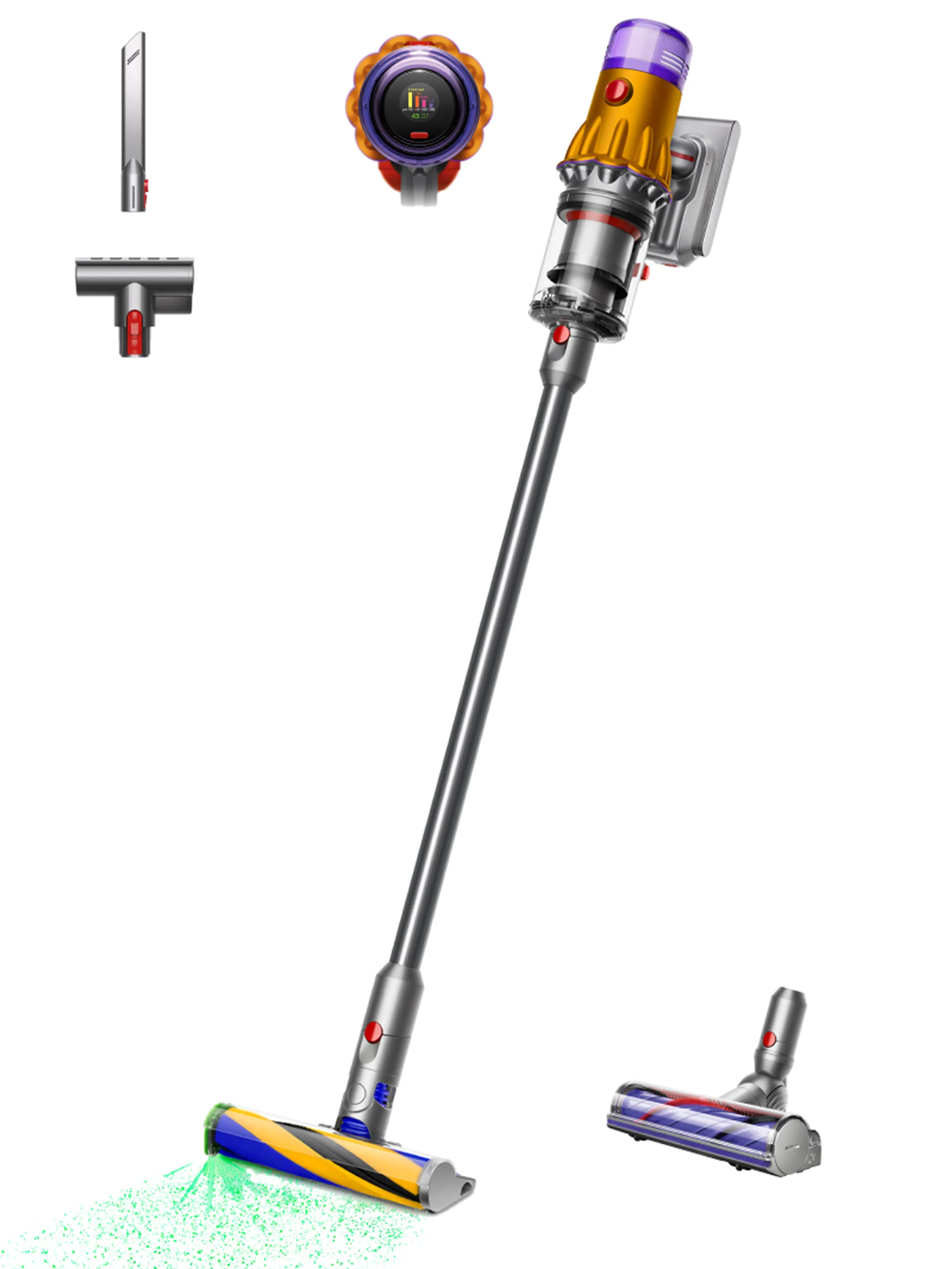 Steelstofzuiger V12 Detect Slim + Kit