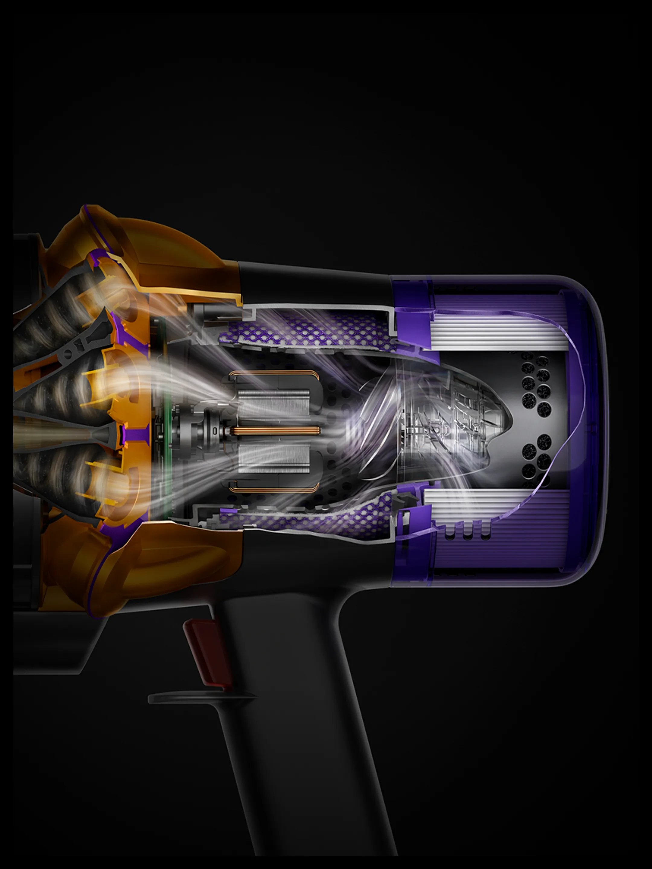 Steelstofzuiger V12 Detect Slim + Kit