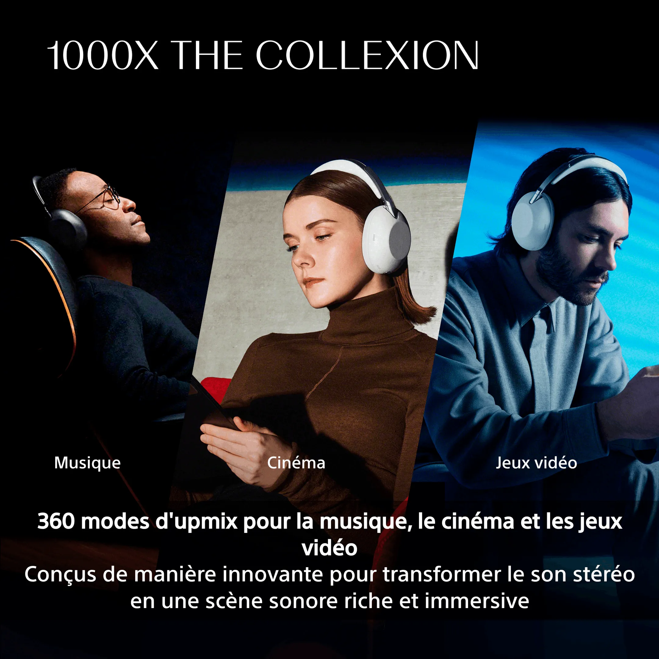 Casque 1000X THE COLLEXION - Noir