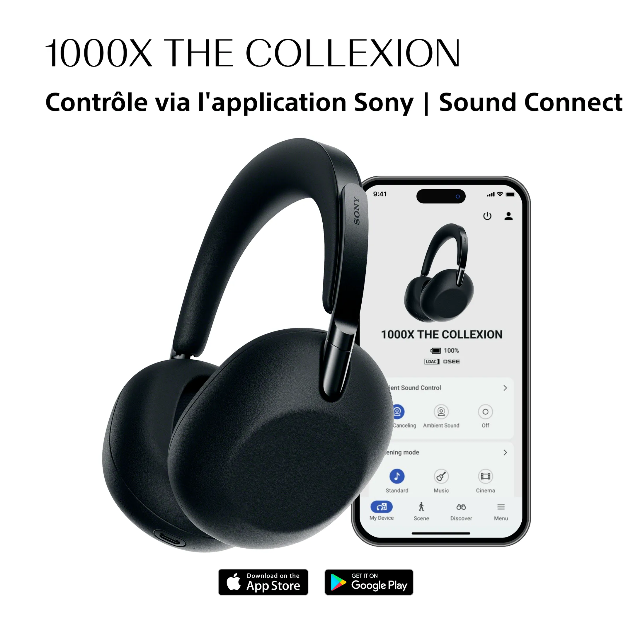 Casque 1000X THE COLLEXION - Noir