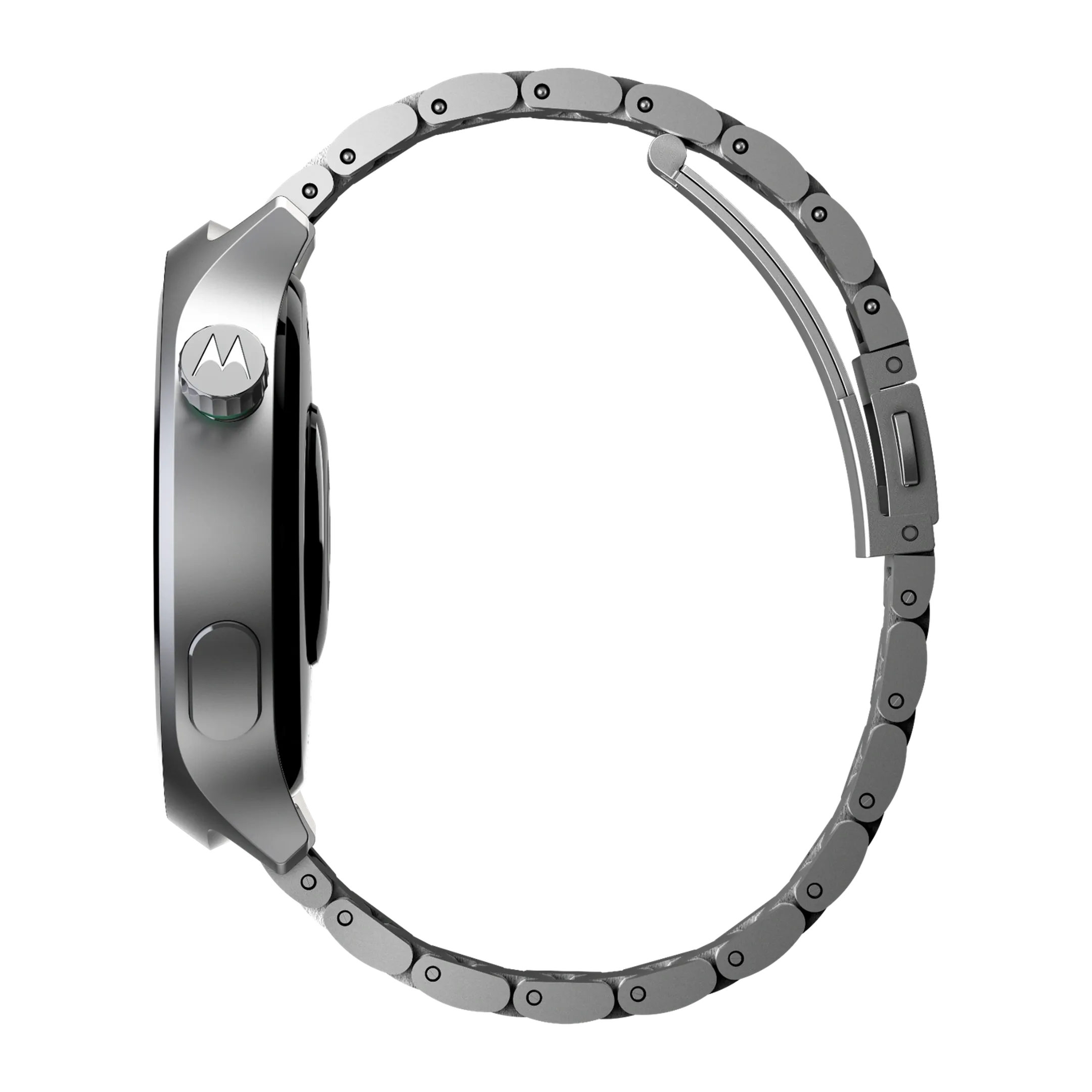 Moto Watch Premium Silver+Herbal Garden 47mm