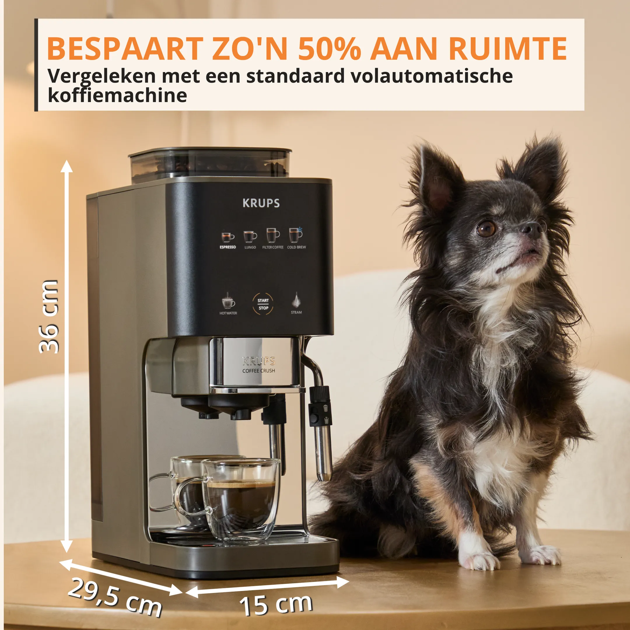 Espressomachine Coffee Crush SA403BE0