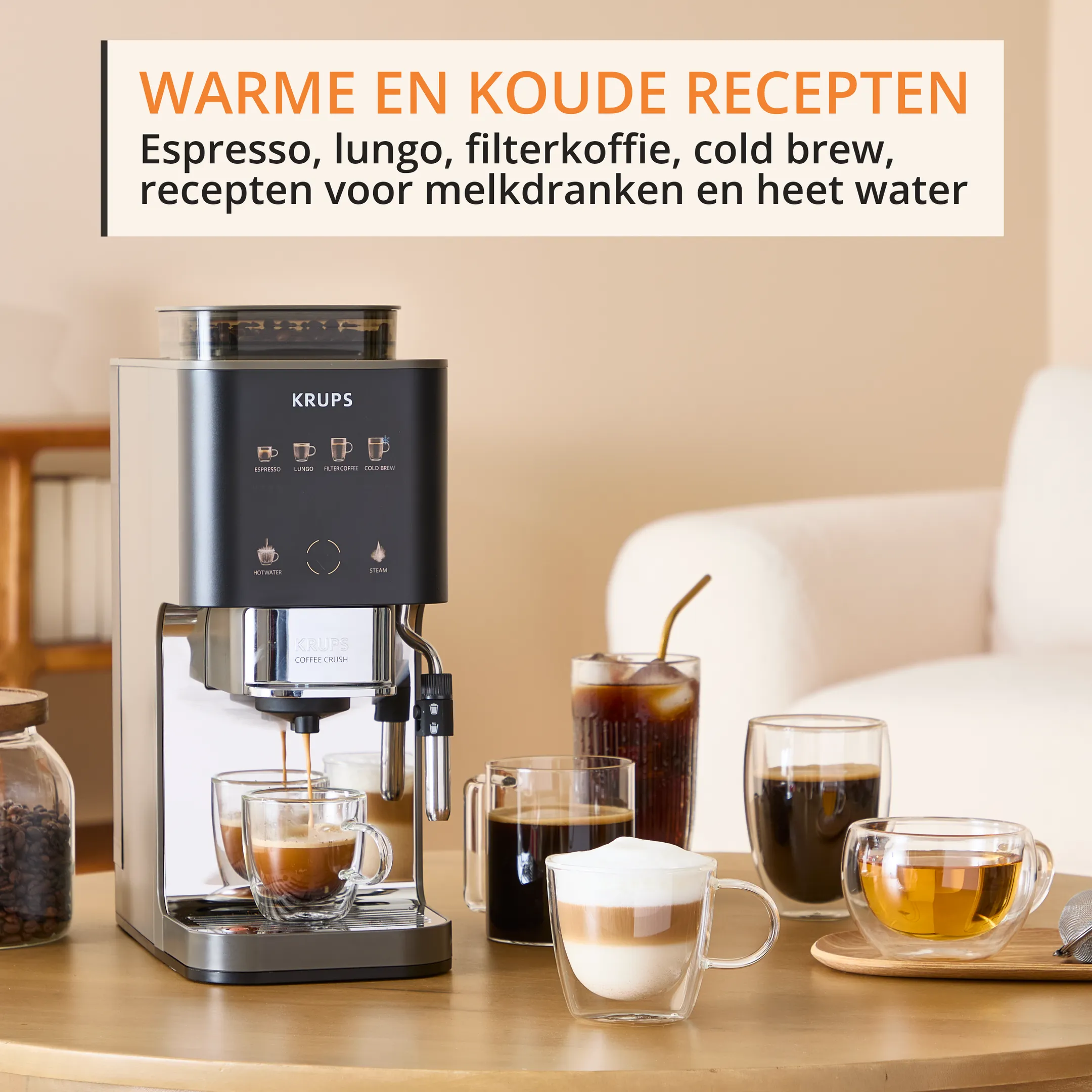 Espressomachine Coffee Crush SA403BE0