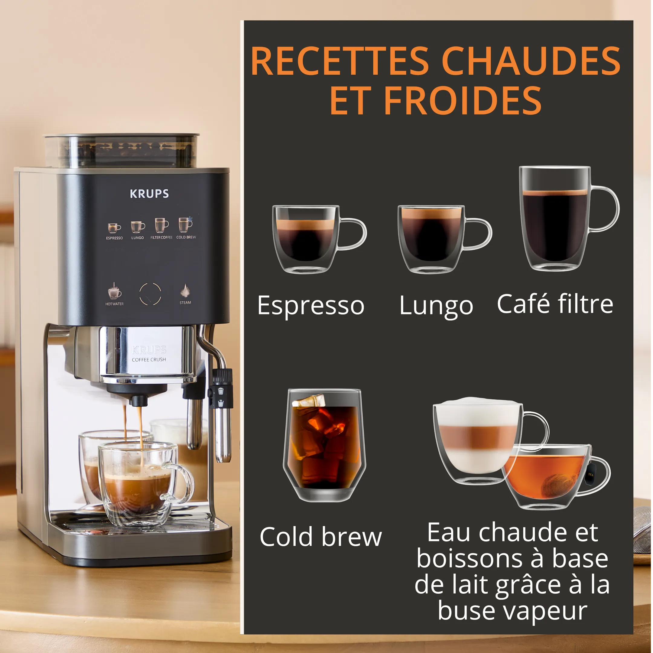 Machine à Expresso Coffee Crush SA403BE0