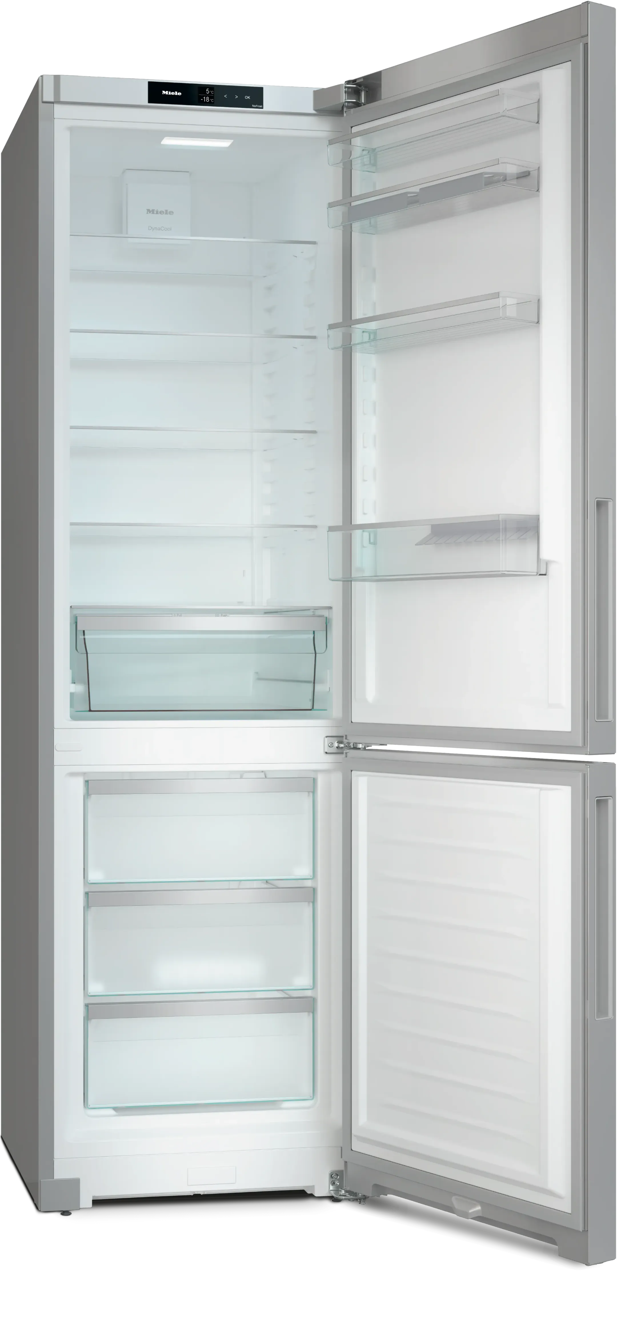 Combi frigo-congélateur KFN 4395 BD Aspect inox