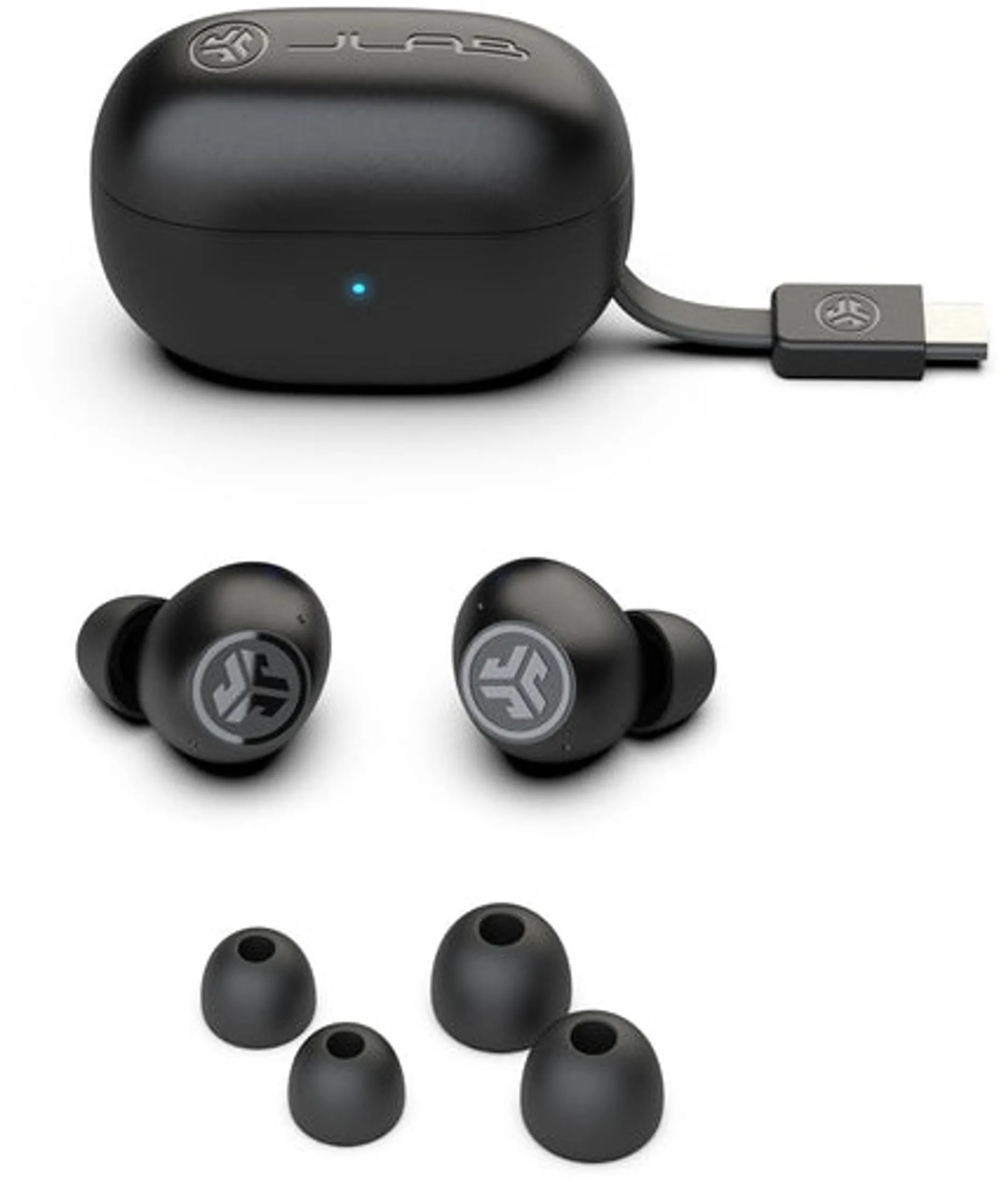 Go Pop ANC True Wireless Earbuds Black