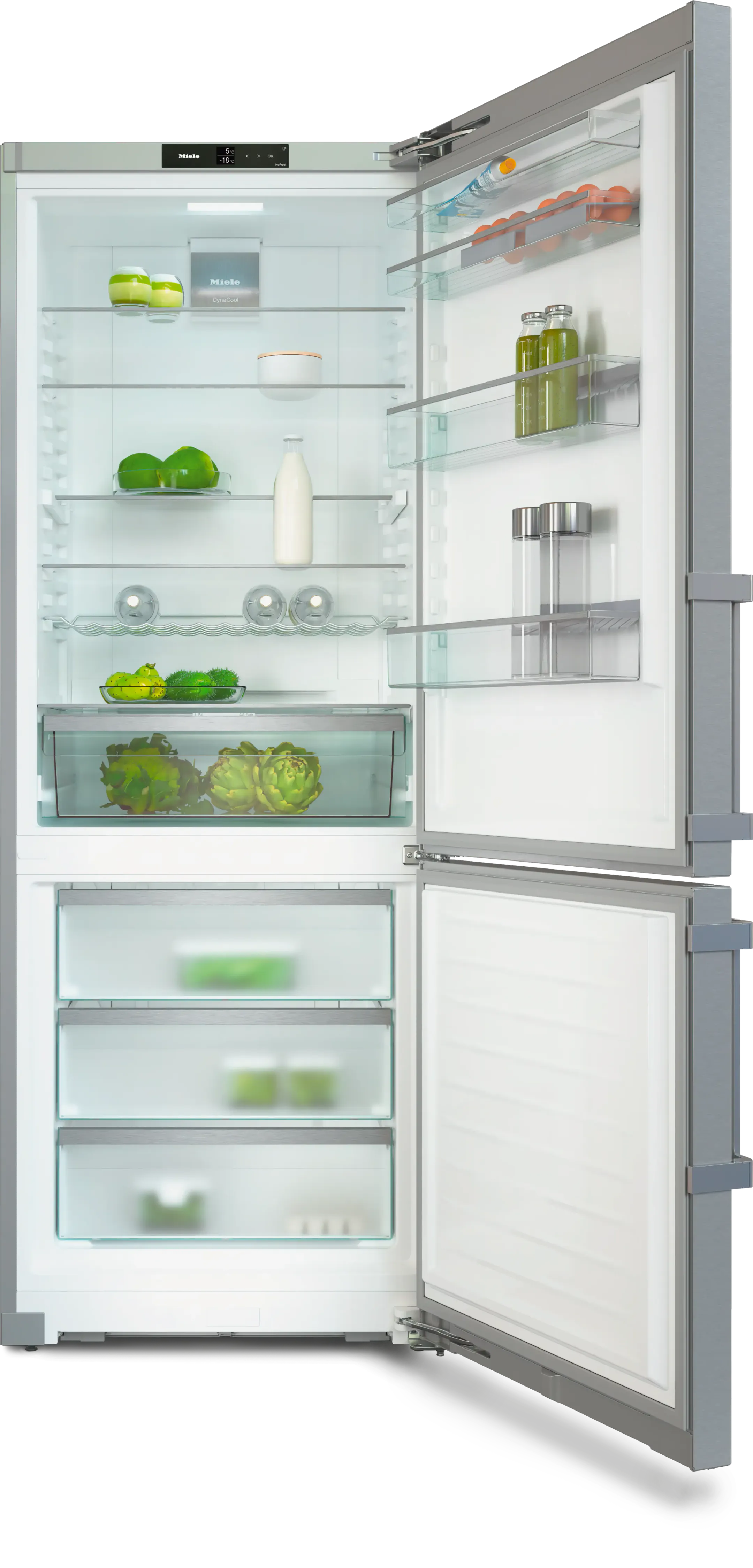 Combi frigo-congélateur KFN 4796 AD CleanSteel Inox
