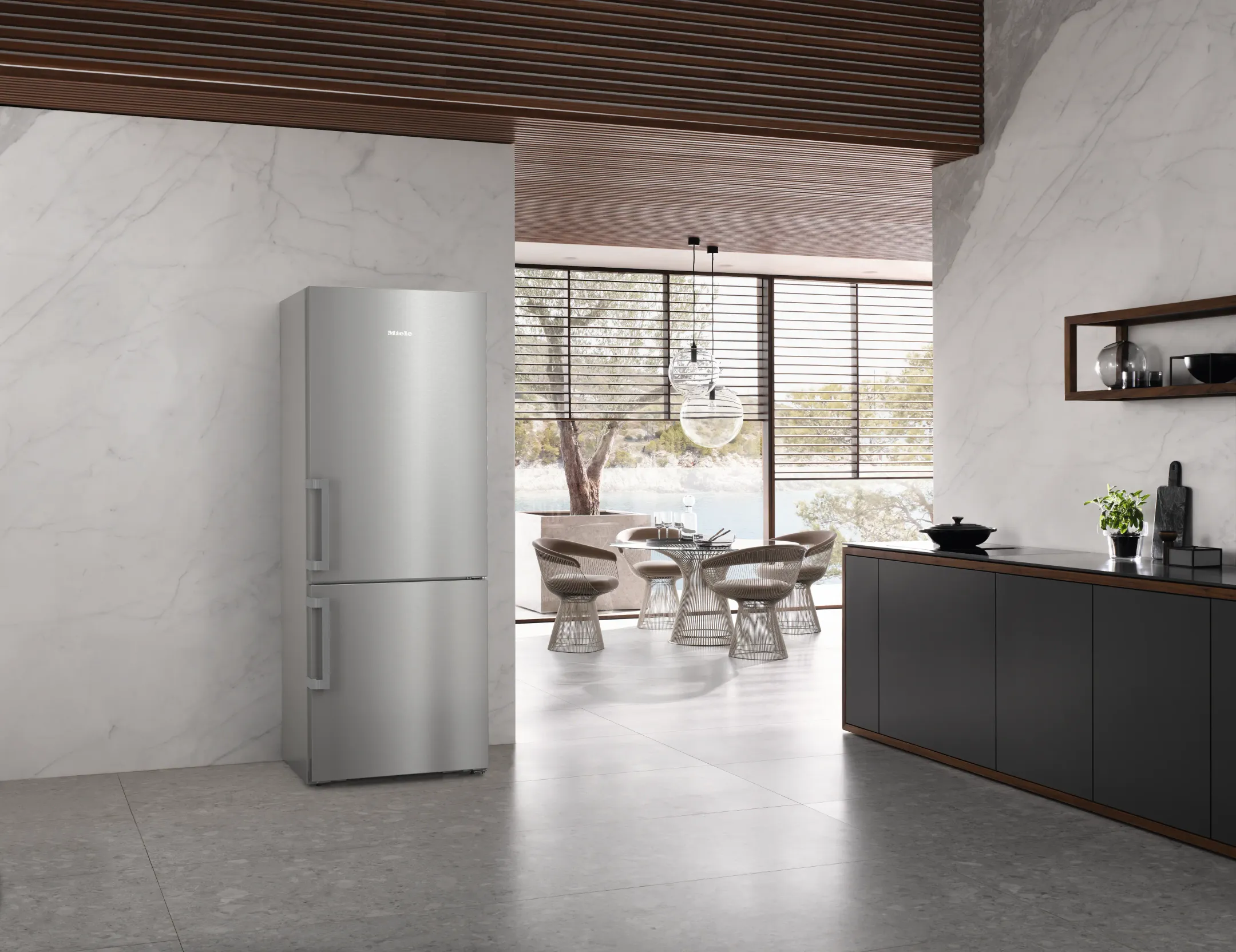 Combi frigo-congélateur KFN 4796 AD CleanSteel Inox