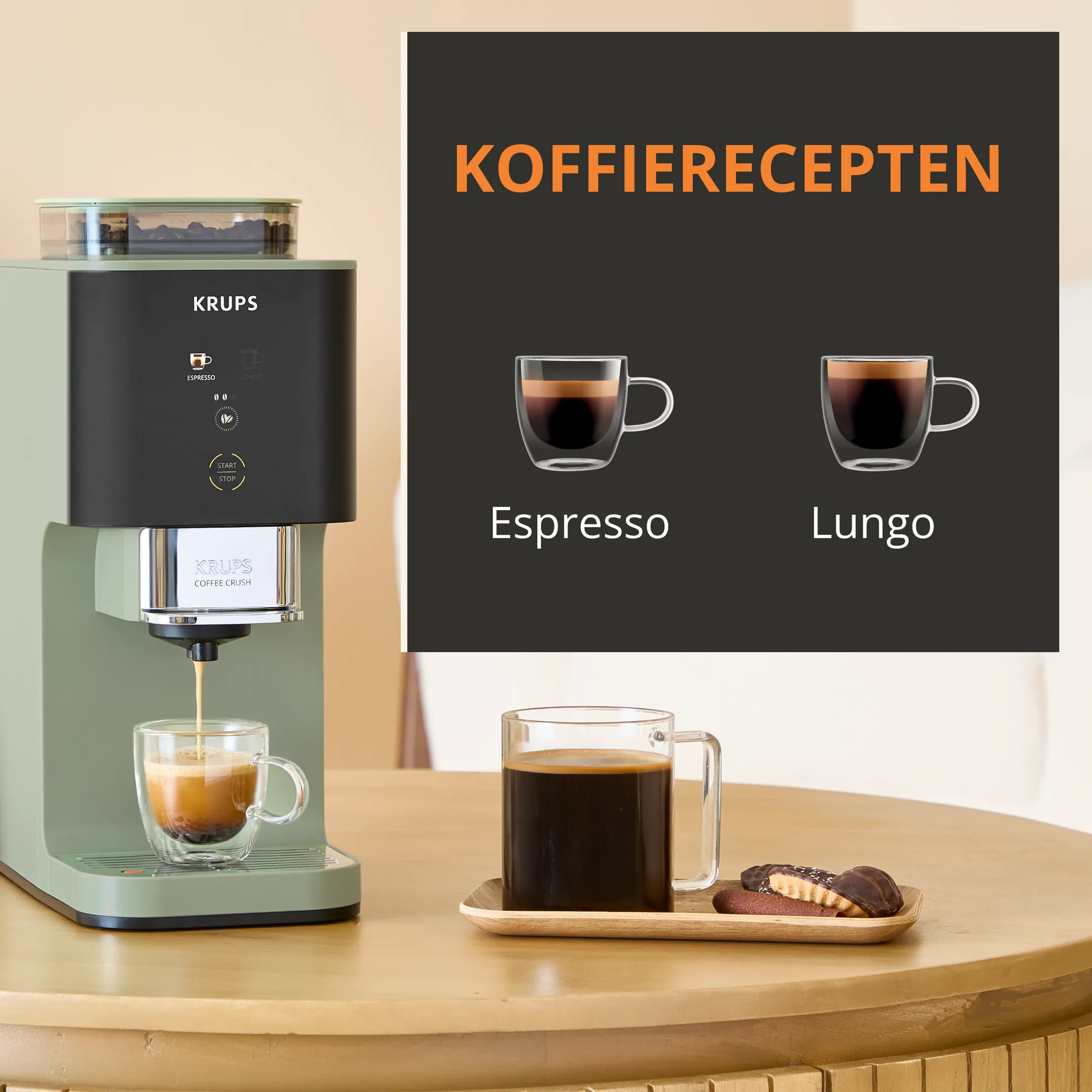 Espressomachine Coffee Crush SA401LE0