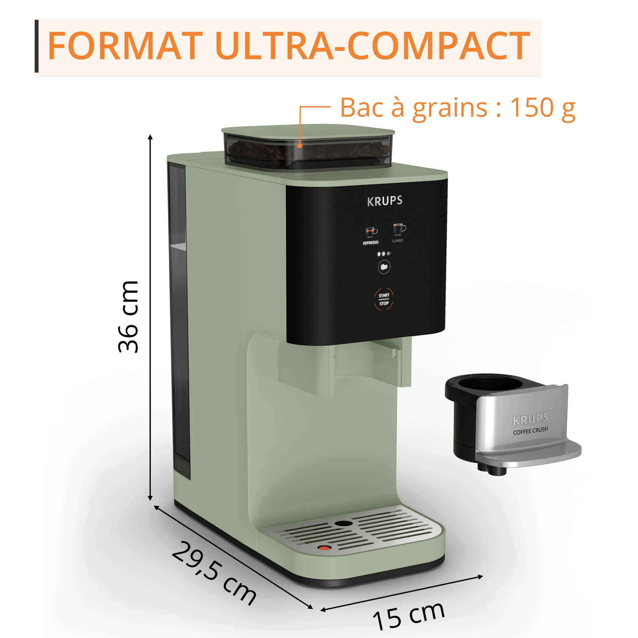 Machine à Expresso Coffee Crush SA401LE0