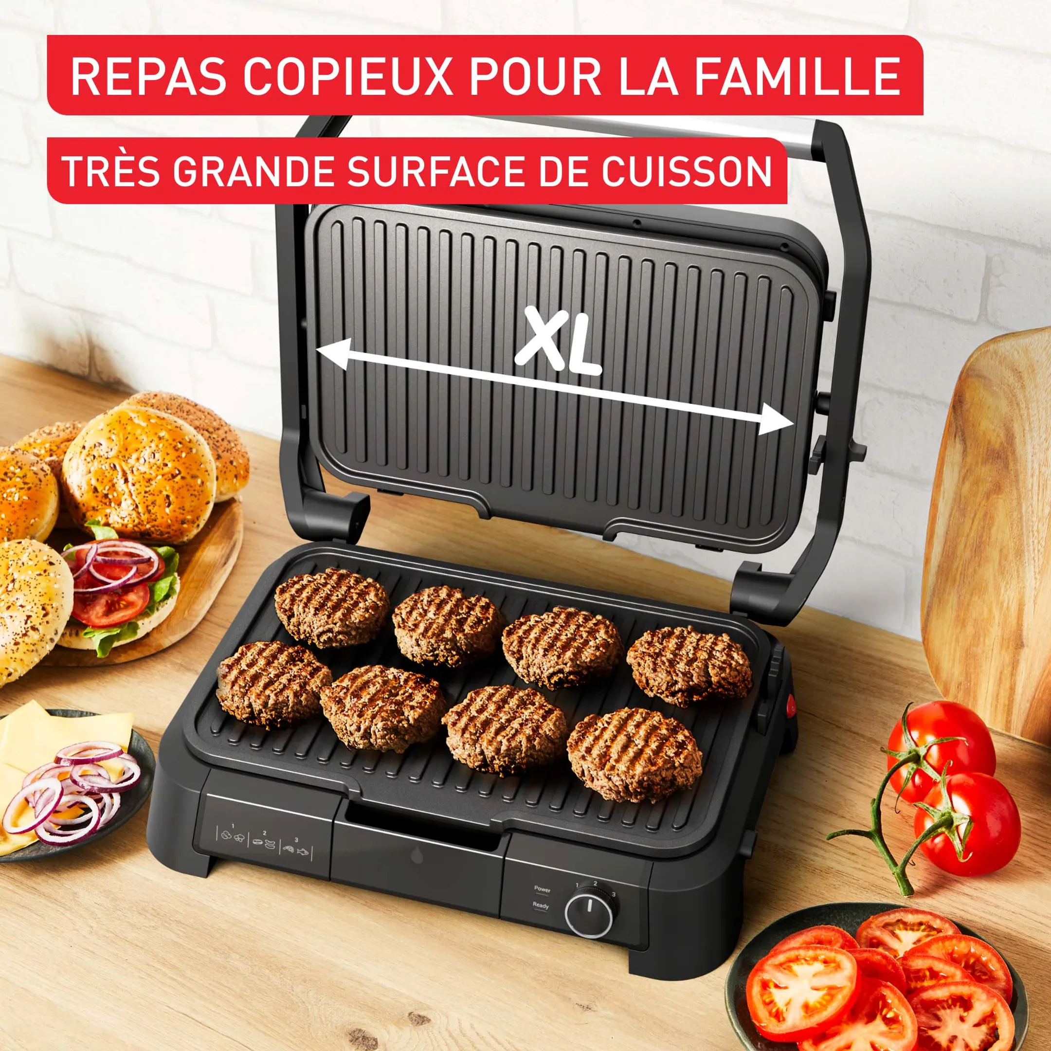 SuperGrill 3-en-1 XL GC520DE0