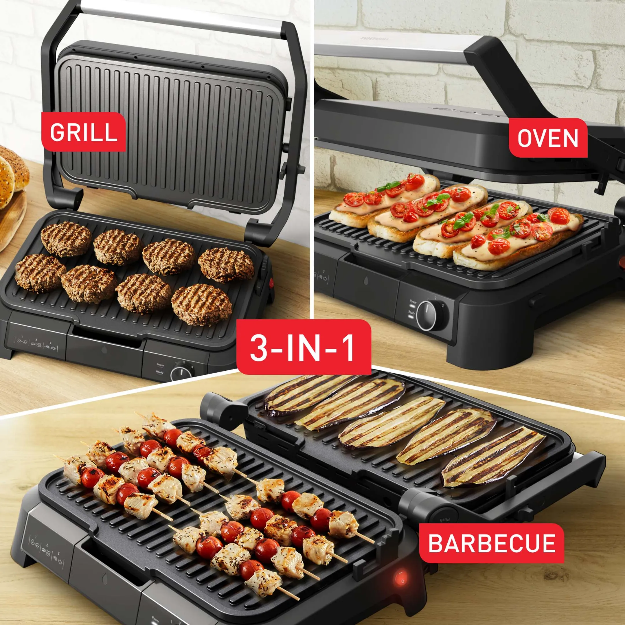 SuperGrill 3-in-1 XL GC520DE0