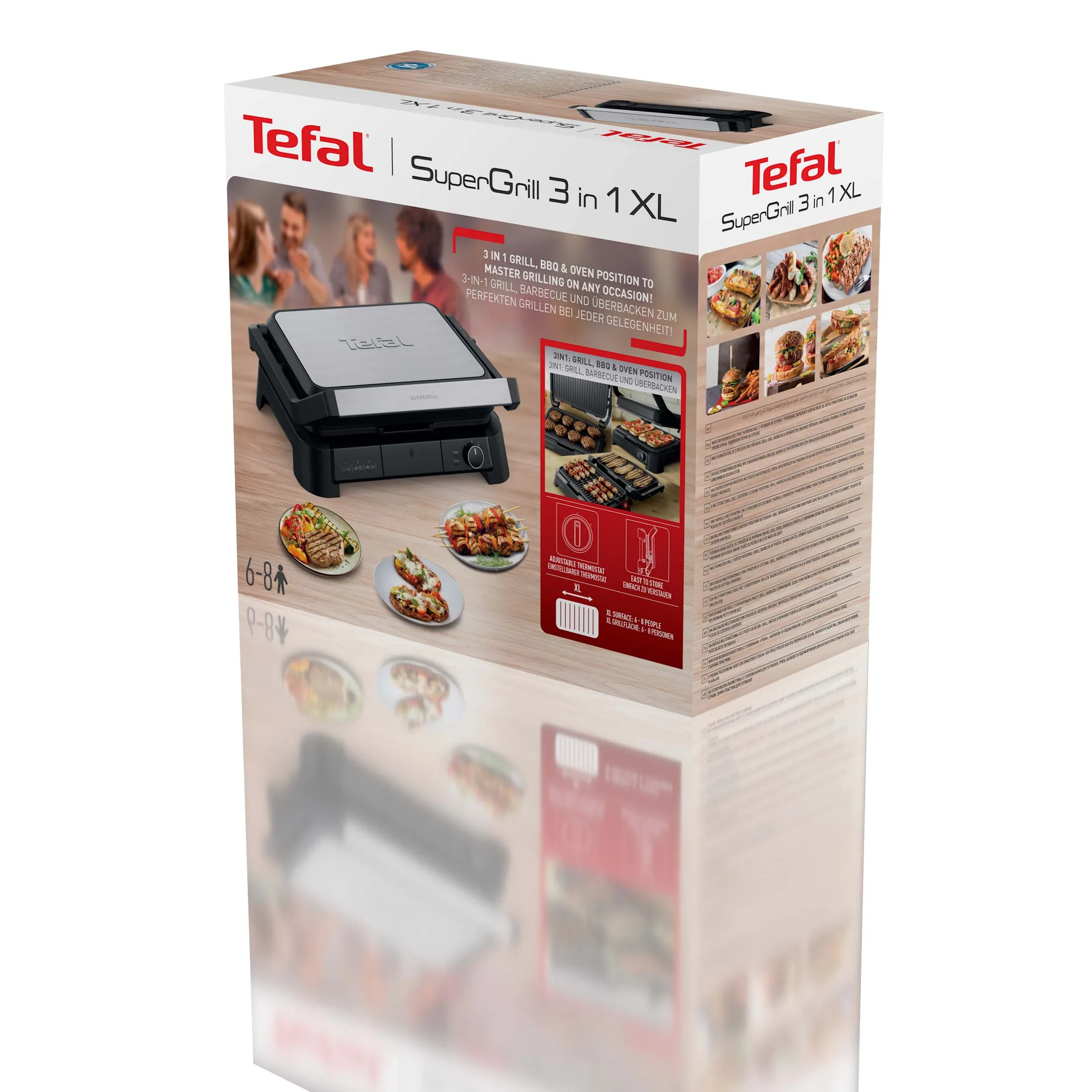 SuperGrill 3-in-1 XL GC520DE0
