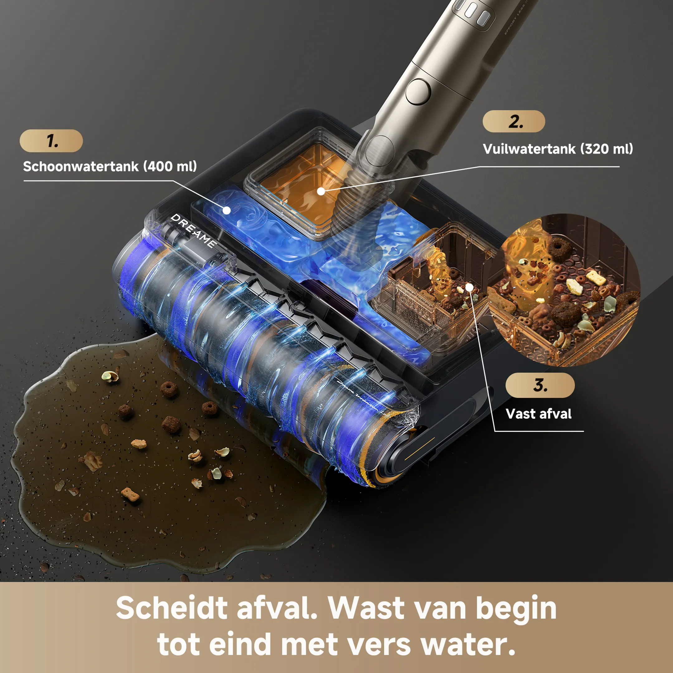 Steelstofzuiger Aqua Air