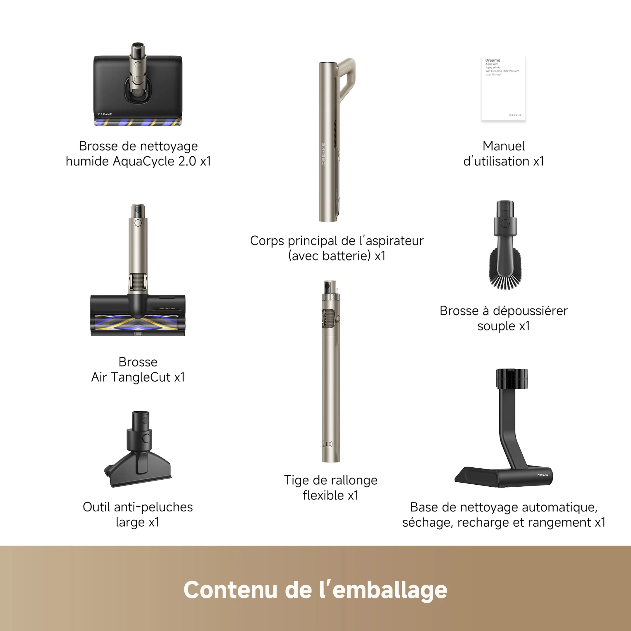 Aspirateur balai Aqua Air