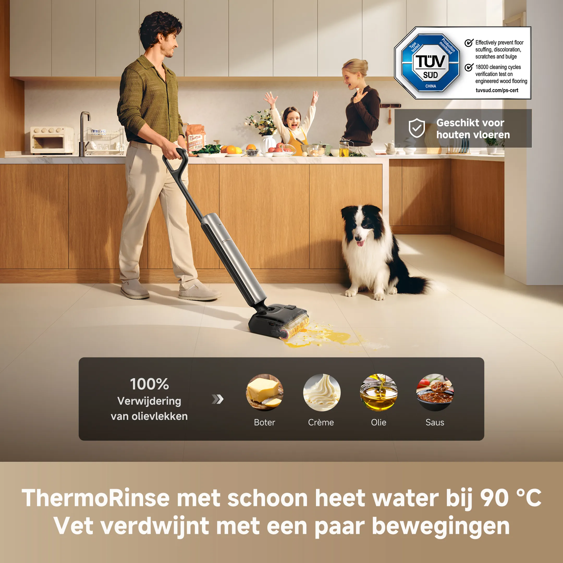 Vloerreiniger T15 Pro Heat