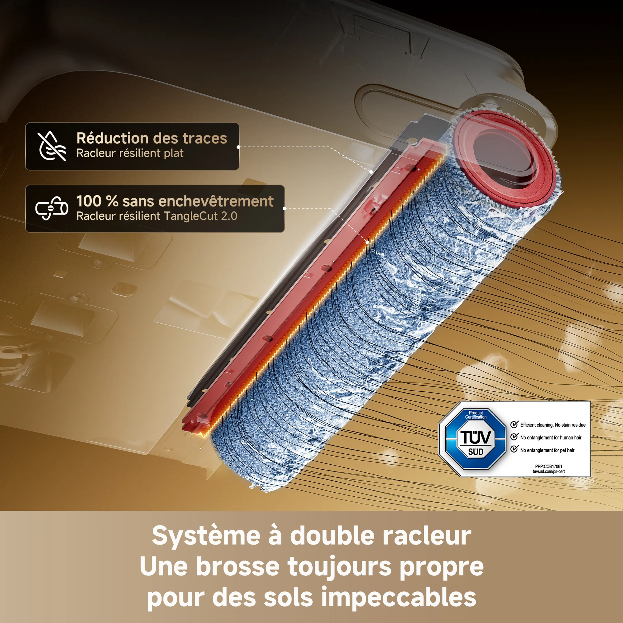 Nettoyeur de sols T15 Pro Heat