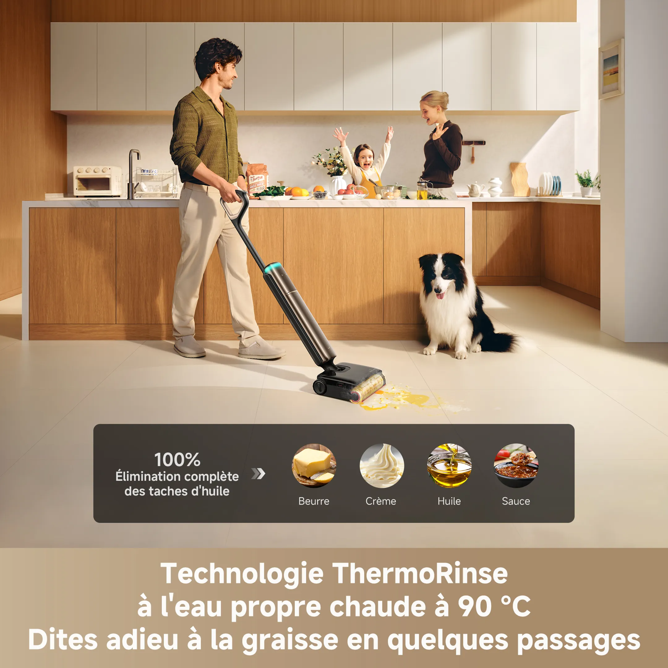 Nettoyeur de sols T16 Pro Steam