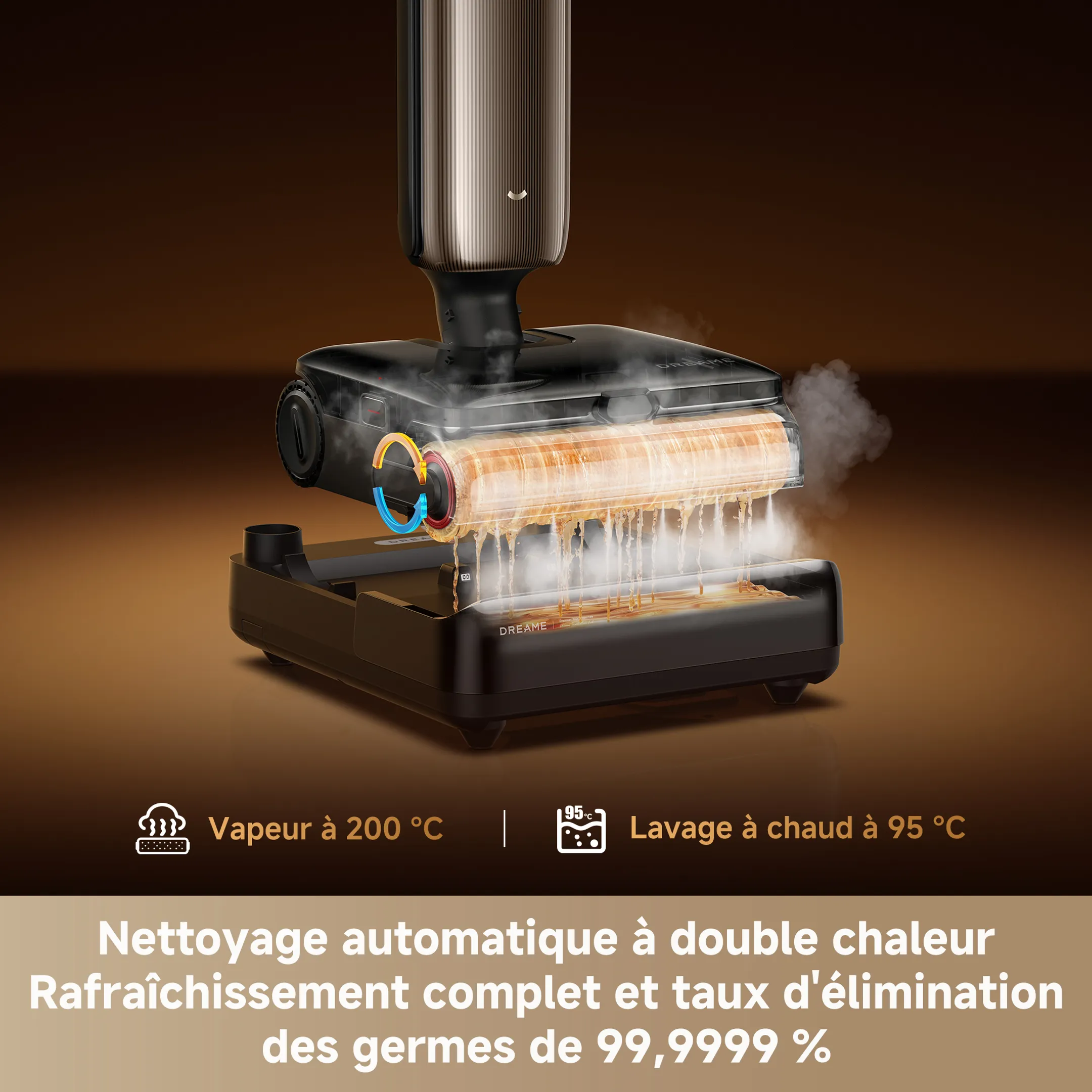 Nettoyeur de sols T16 Pro Steam
