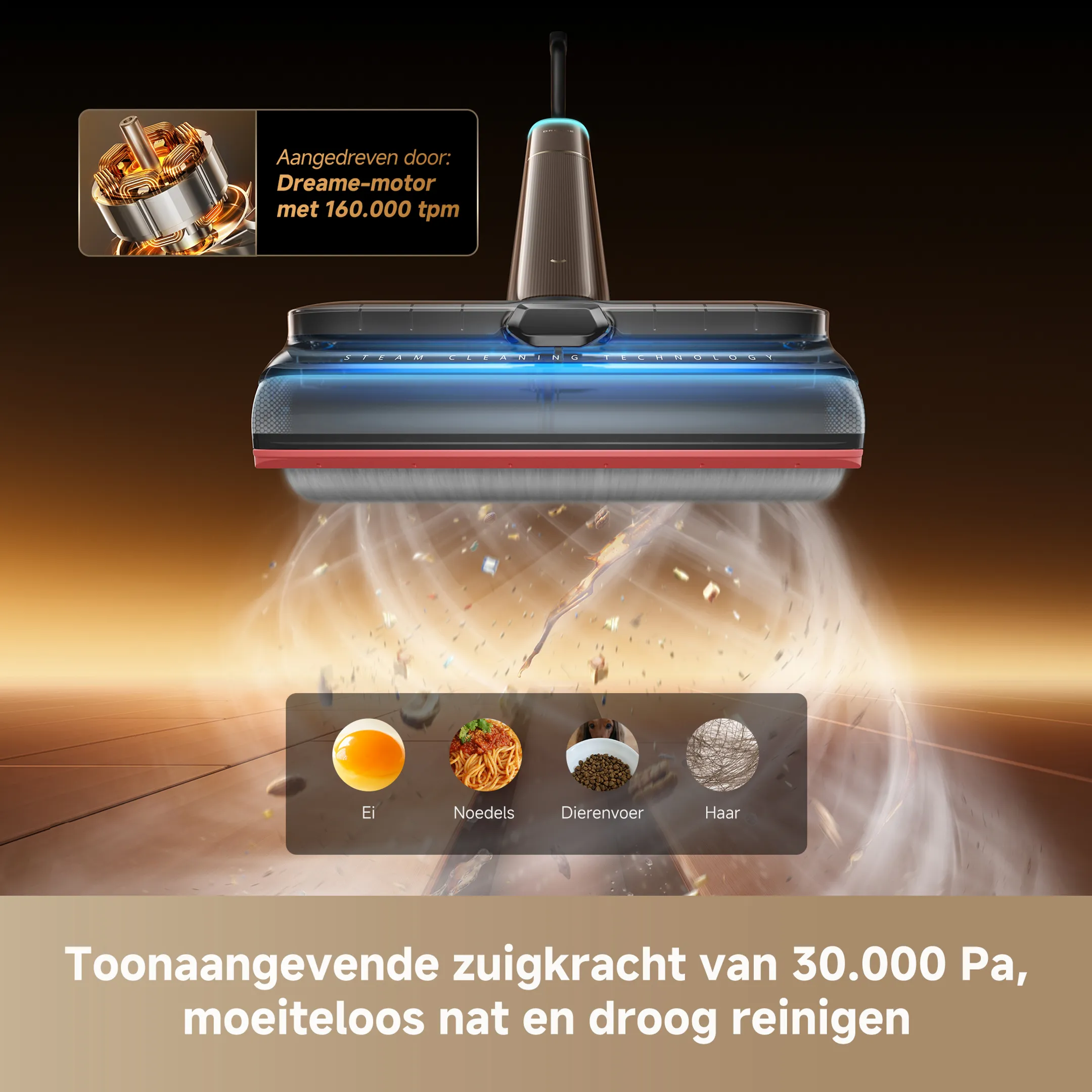 Vloerreiniger T16 Pro Steam