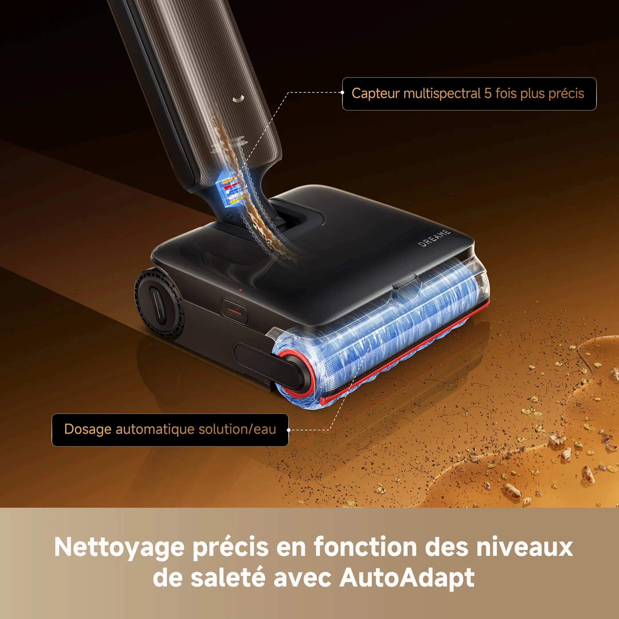 Nettoyeur de sols T16 Pro Steam