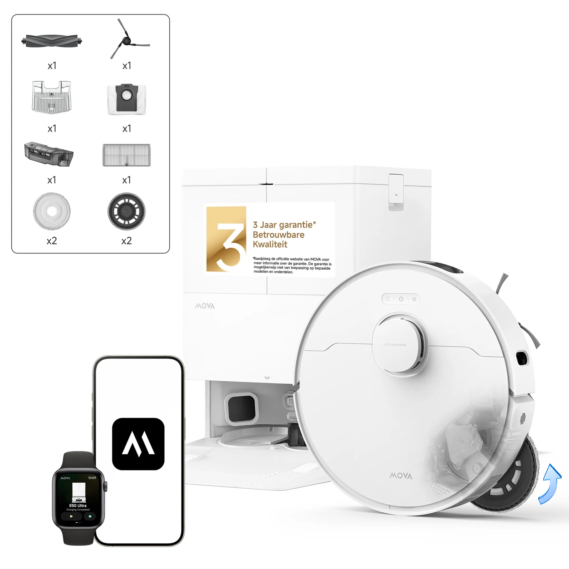 Robotstofzuiger E50 Ultra