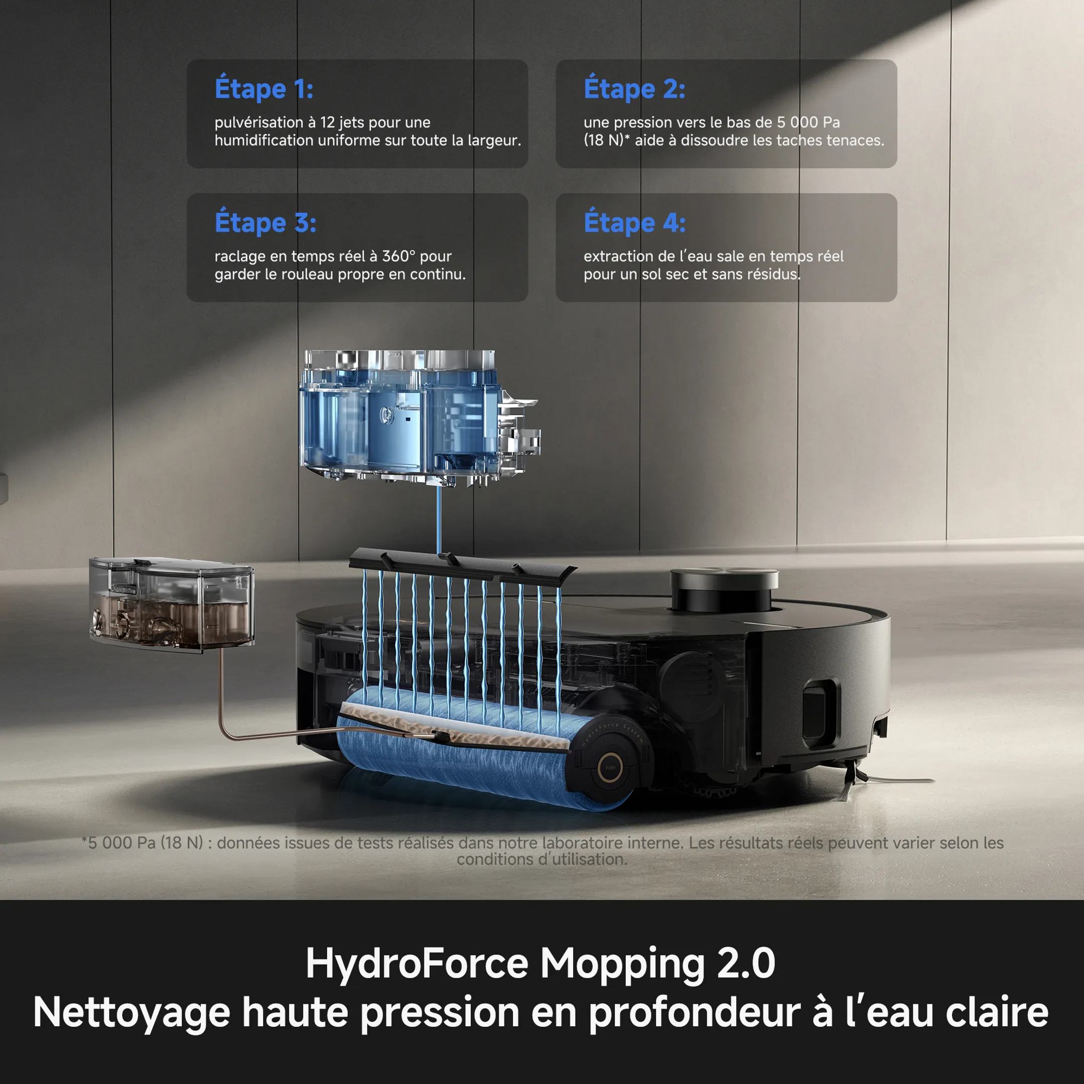 Aspirateur robot Z70 Ultra Roller