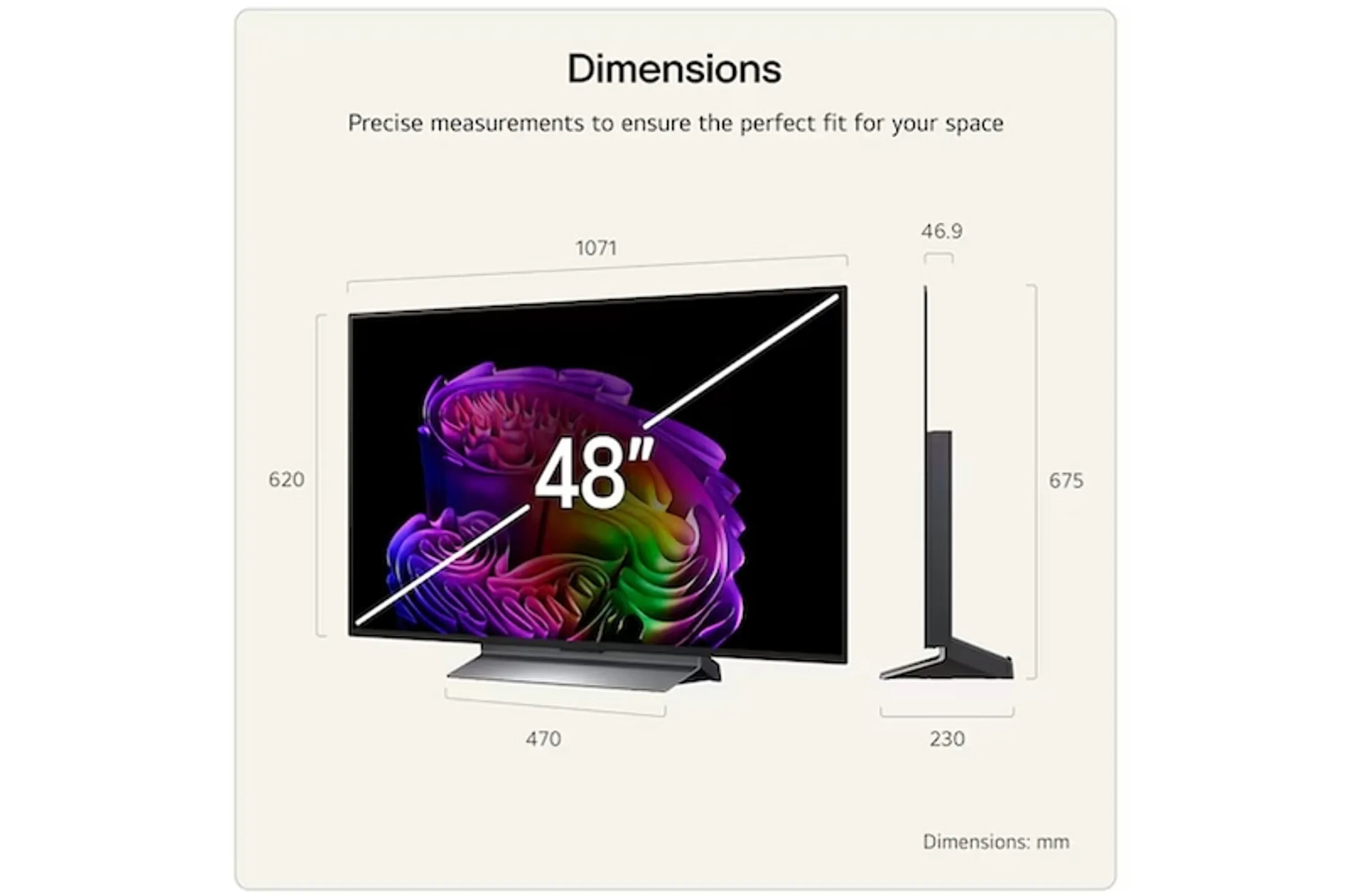 OLED 4K TV OLED48G69LS (2026) - 48 inch