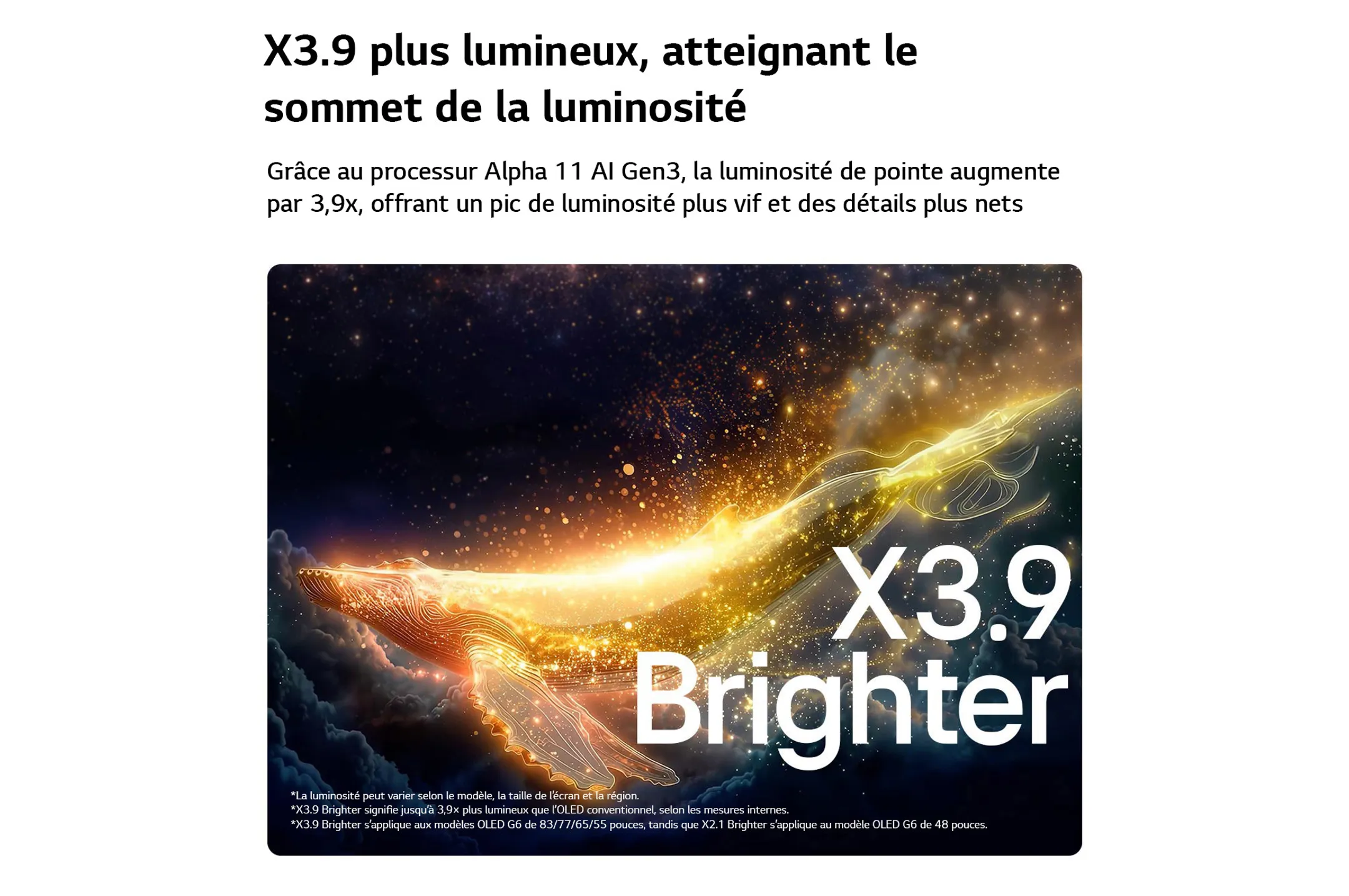 OLED 4K TV OLED48G69LS (2026) - 48 pouces