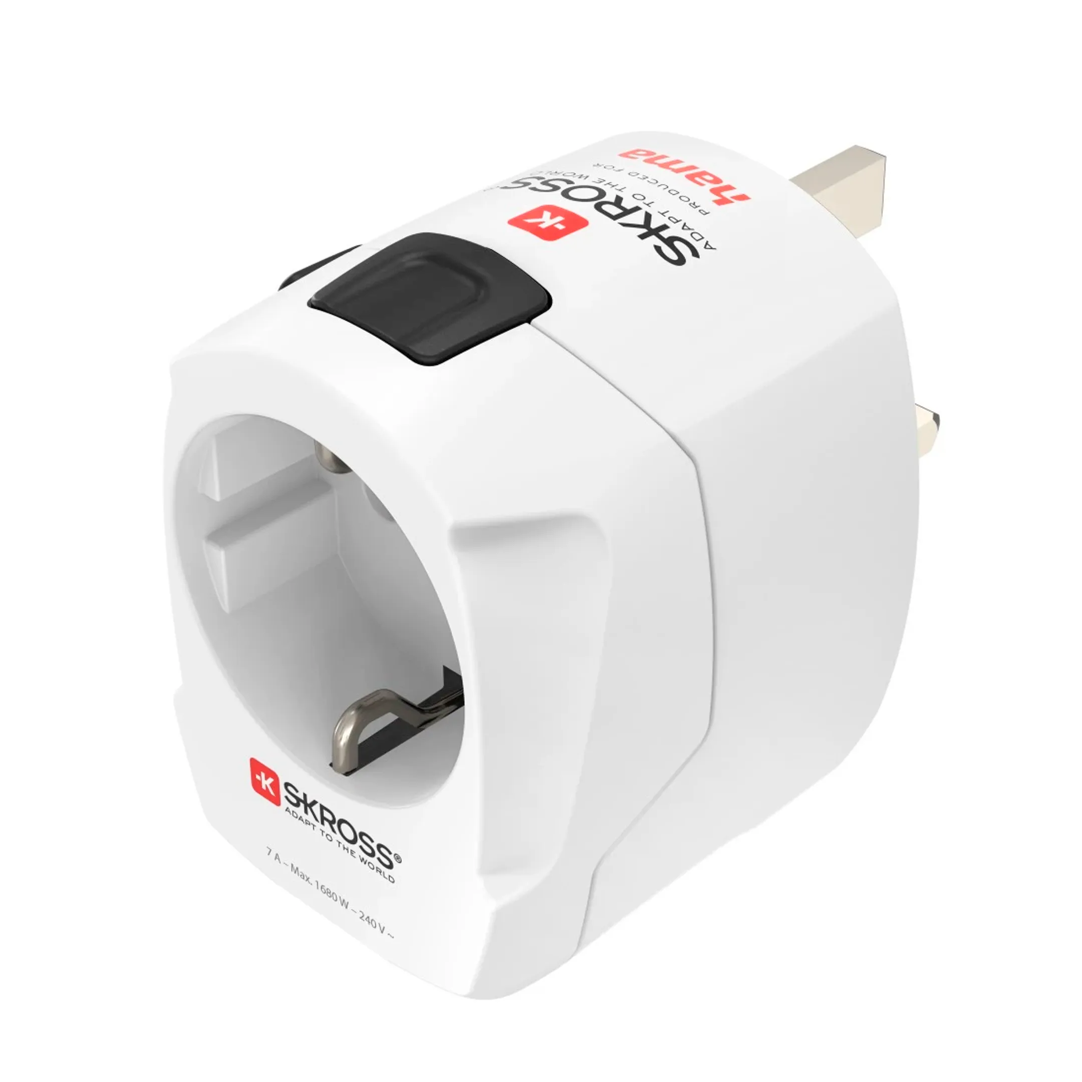 Adaptateur de voyage World Travel Pro Light USB 2x USB