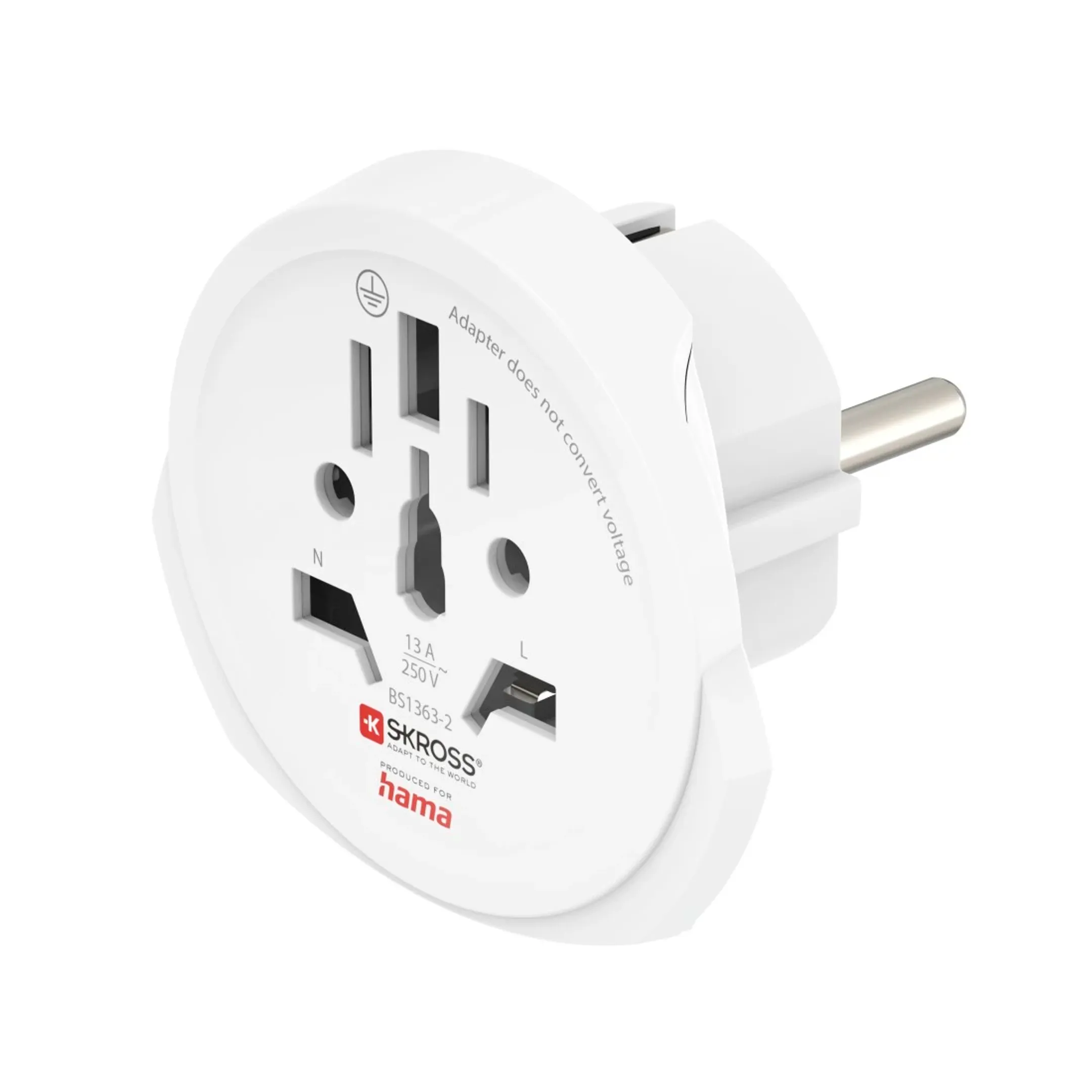 Adaptateur de voyage World Travel Pro Light USB 2x USB