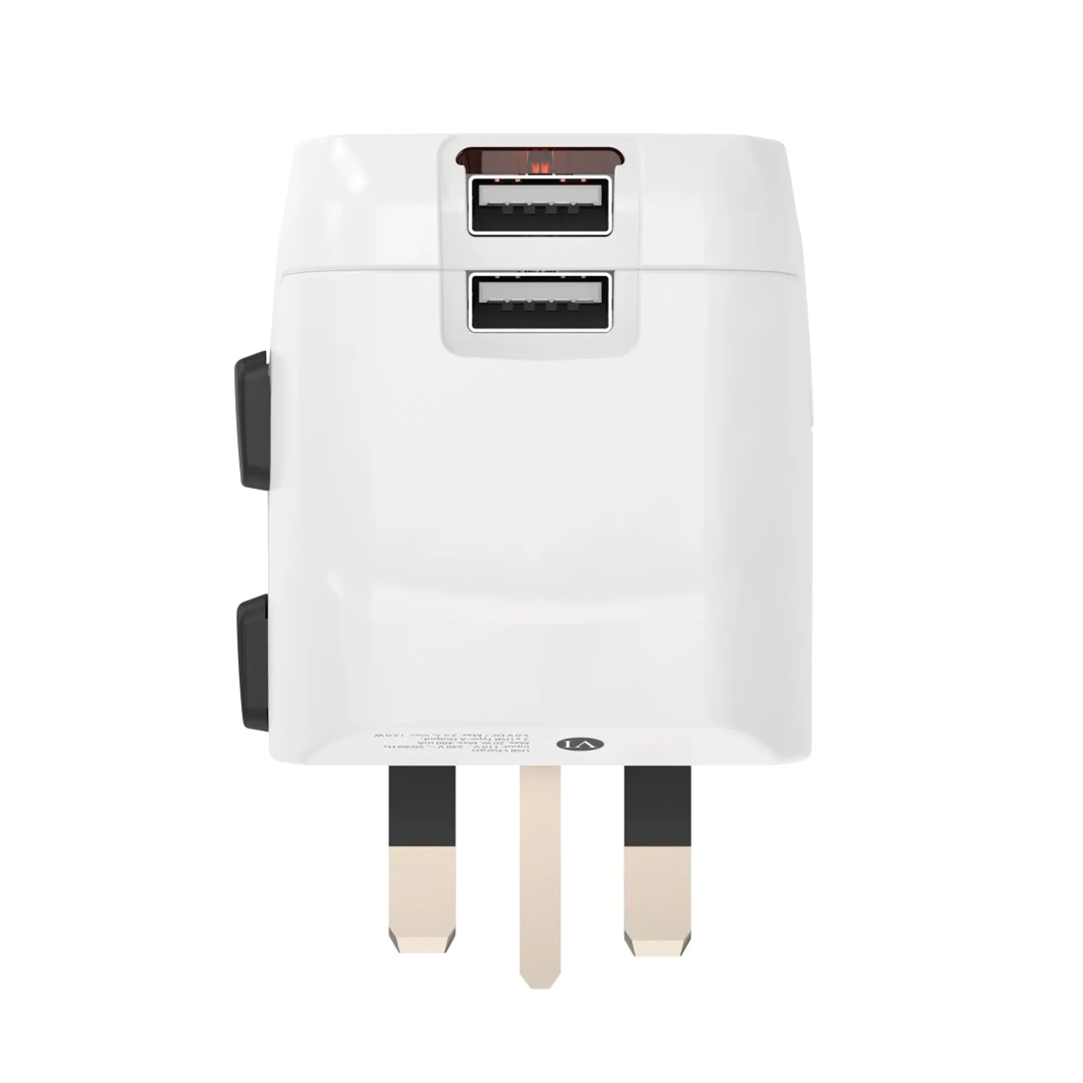 Adaptateur de voyage World Travel Pro Light USB 2x USB
