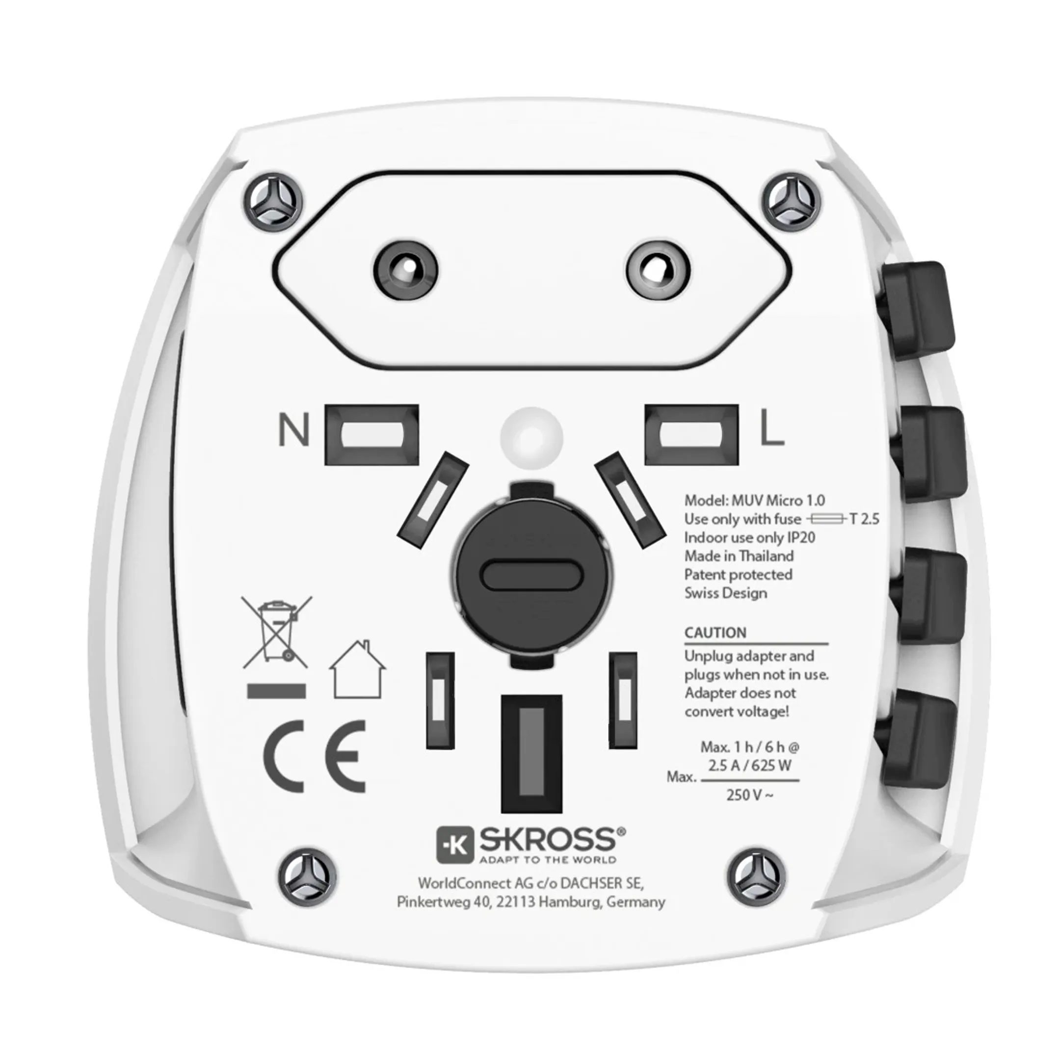 Adaptateur de voyage "MUV Micro"