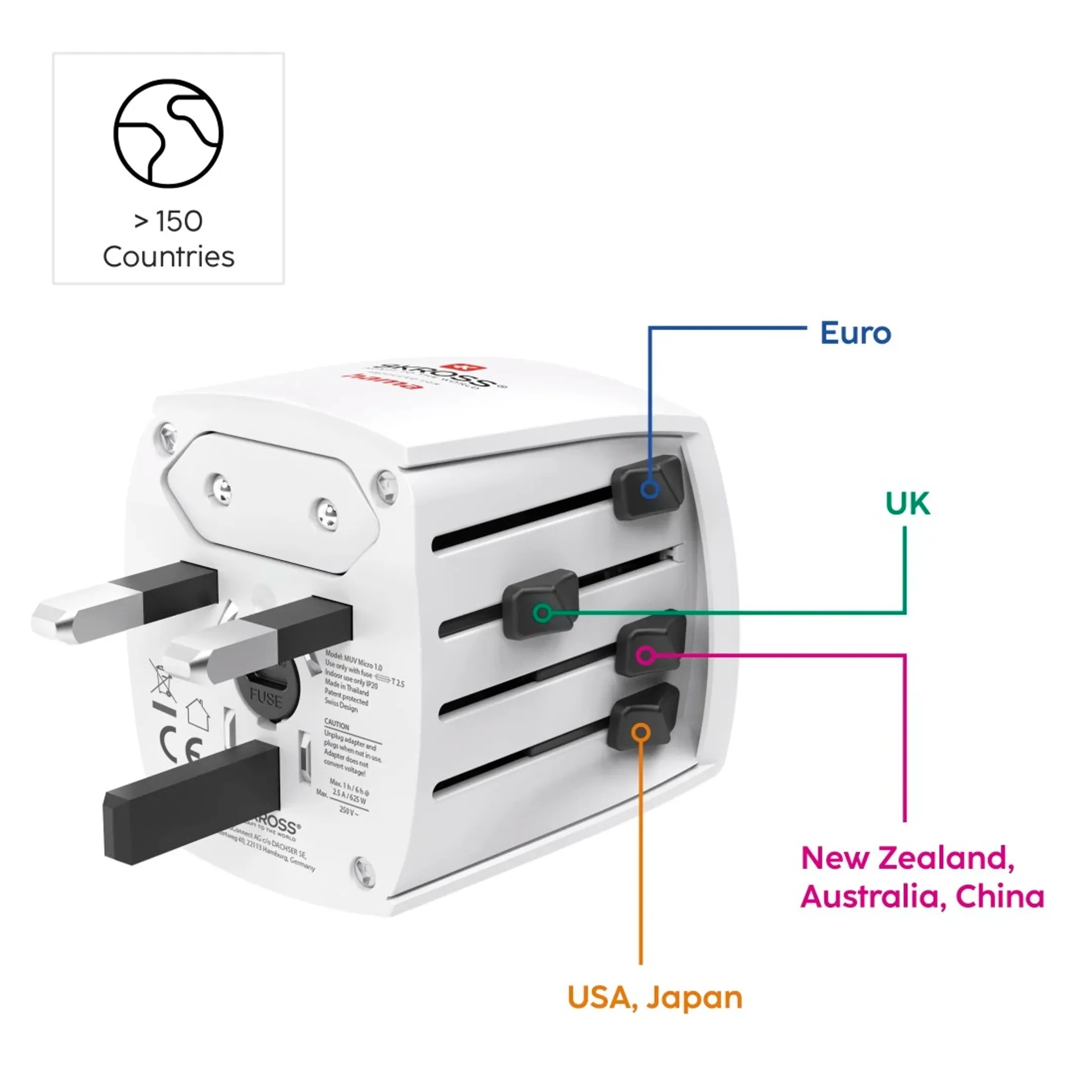 Adaptateur de voyage "MUV Micro"
