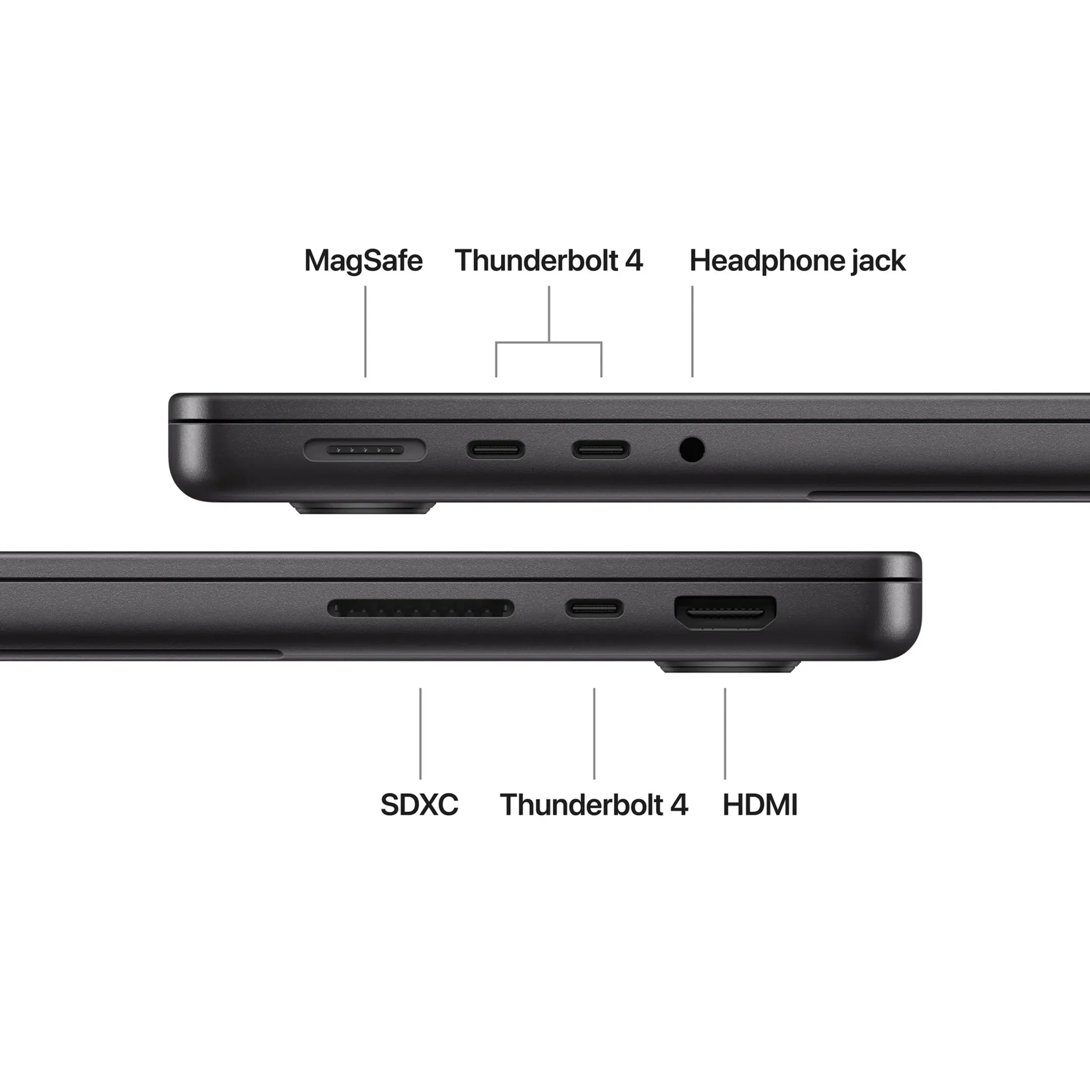 MacBook Pro 14" M5 1TB - 16GB Spacezwart