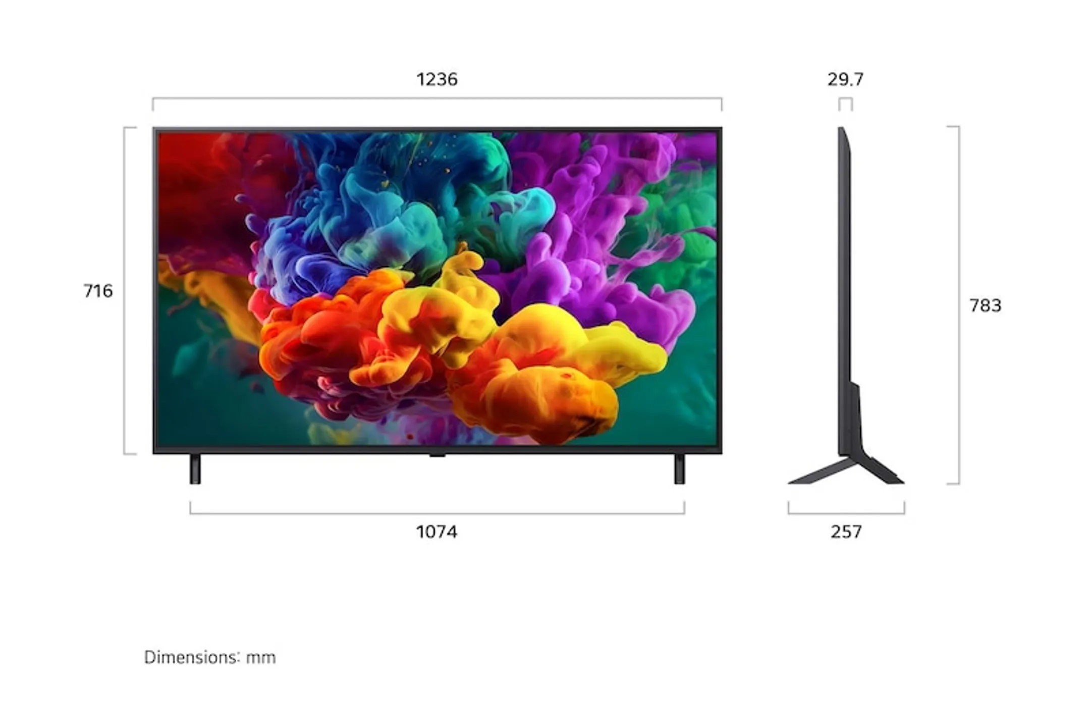 QNED AI Mini LED TV 4K 55QNED86B6B (2026) - 55 inch